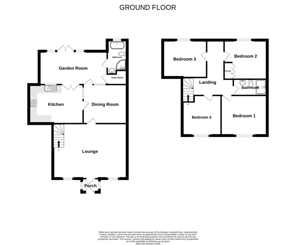 The Briars, Bristol floorplan
