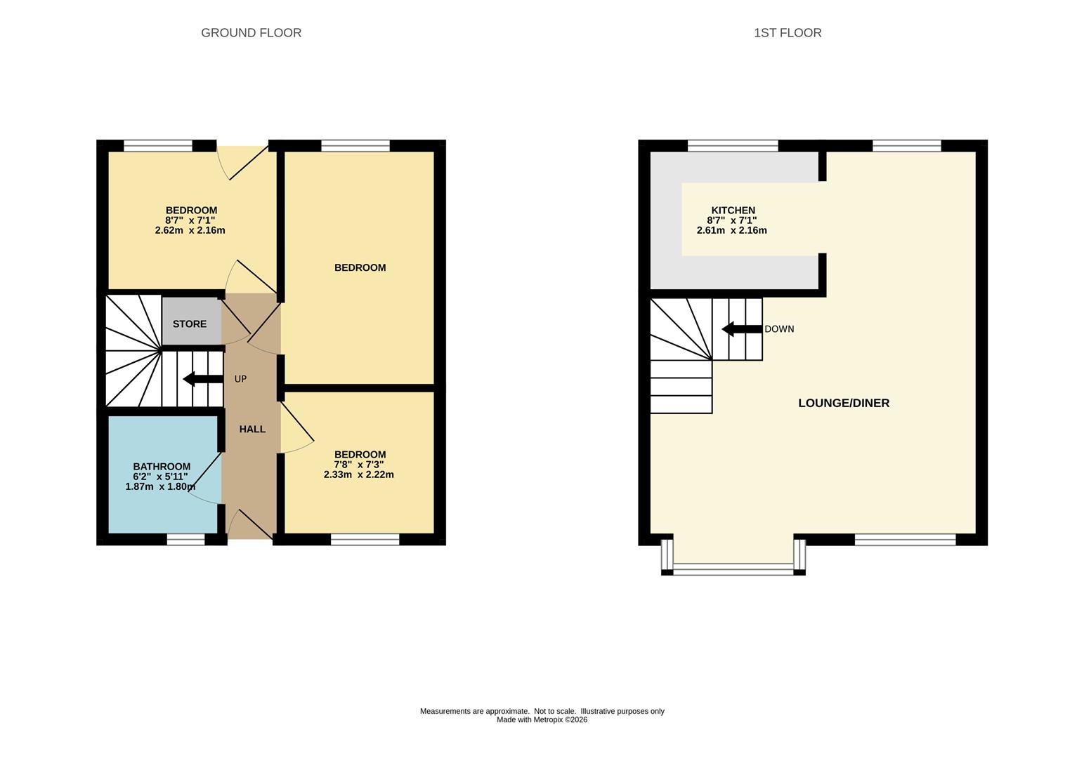43, Larchwood Drive, Cheshire floorplan