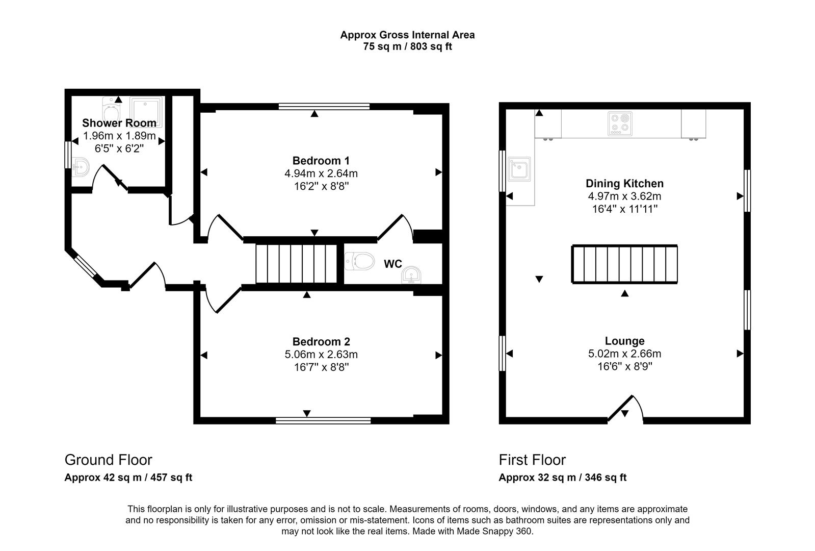 Coronation Street, Carstairs Junction, Lanark ML11, 2 bedroom detached