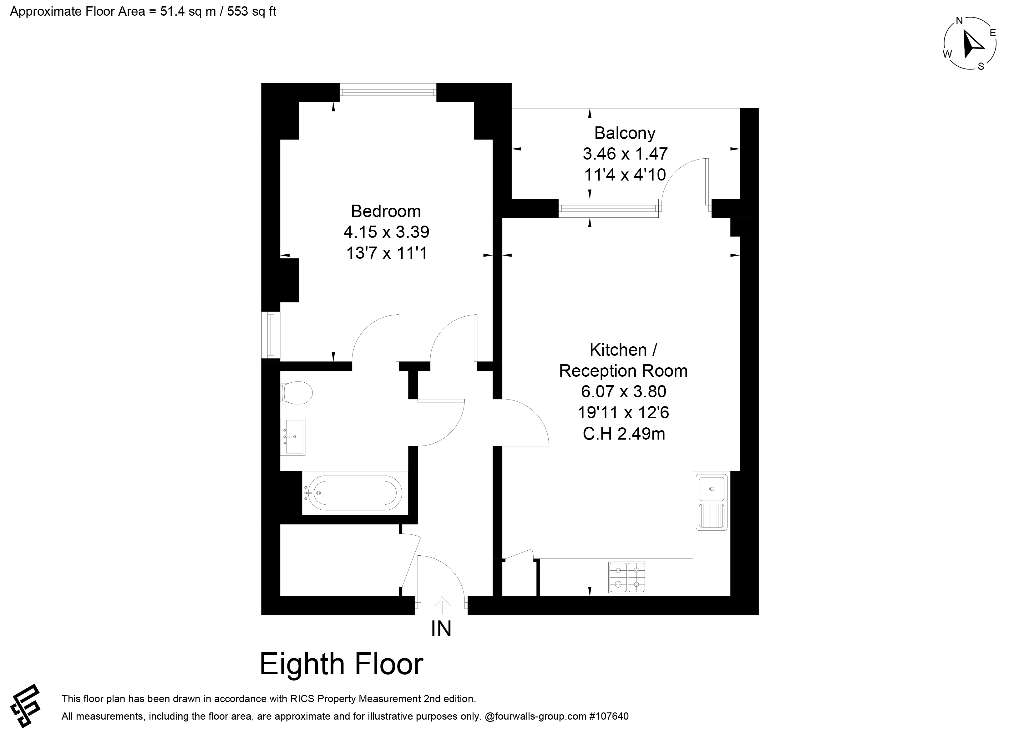 Fowler House, 9 Bowen Drive, Charlton, London floorplan