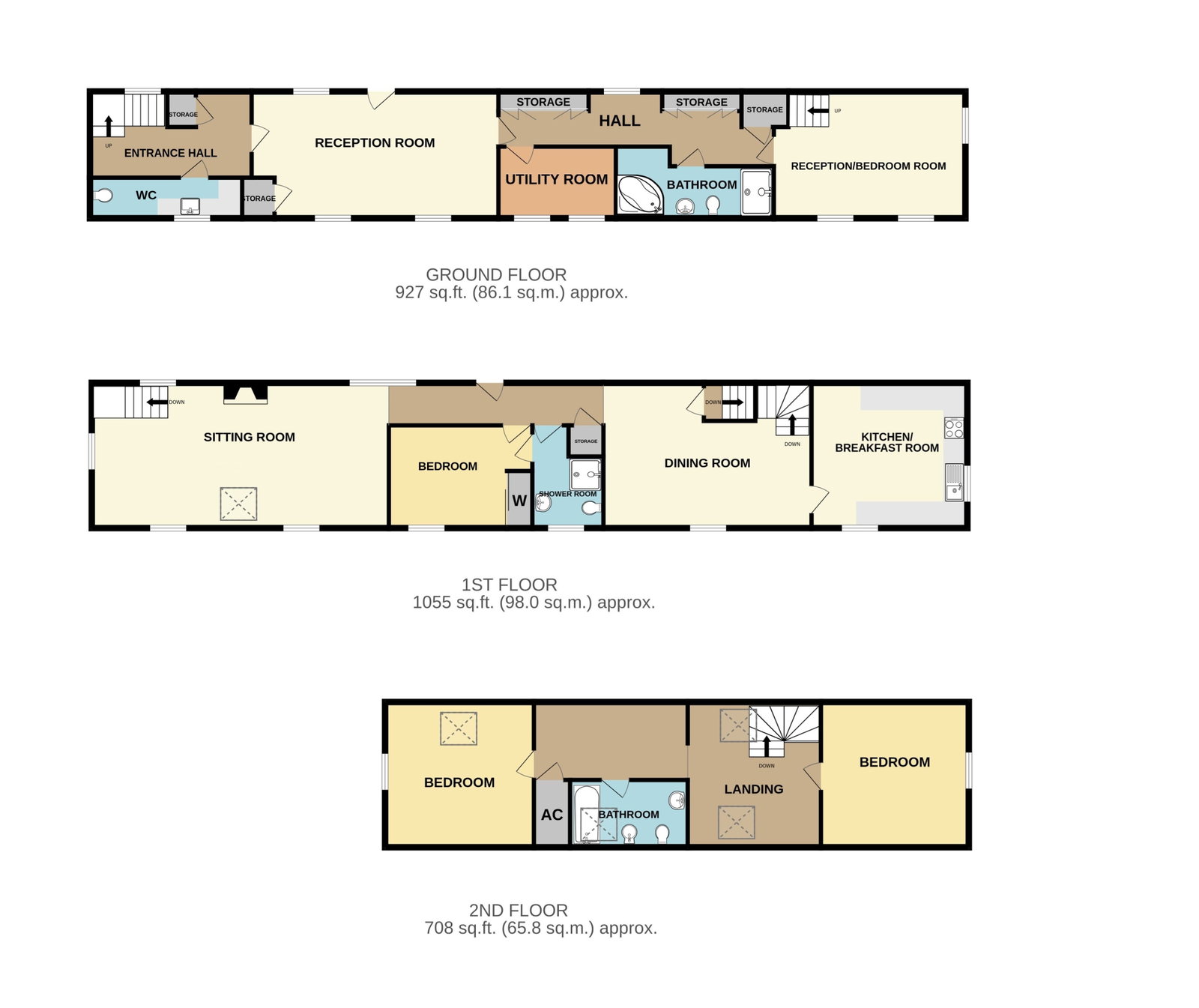 The Long House, Old Tannery Yard, Ledbury floorplan
