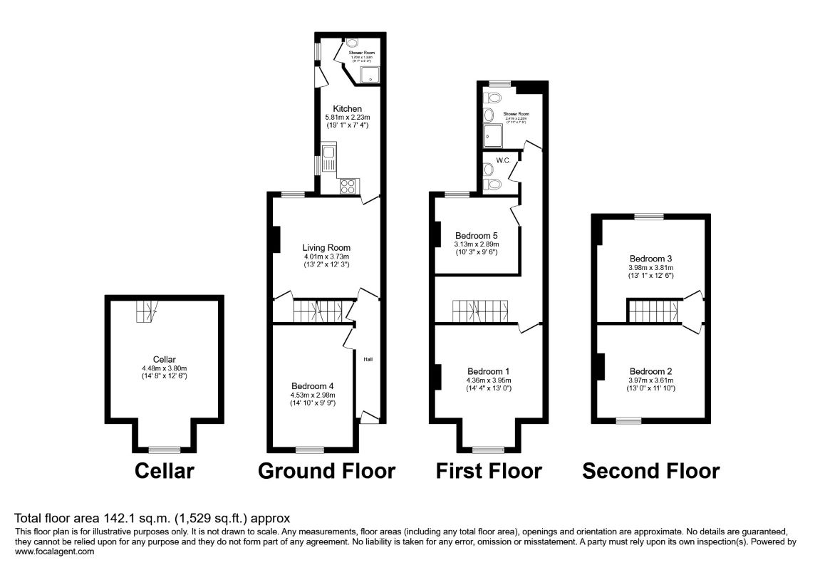 34, Bournville Lane, Birmingham floorplan