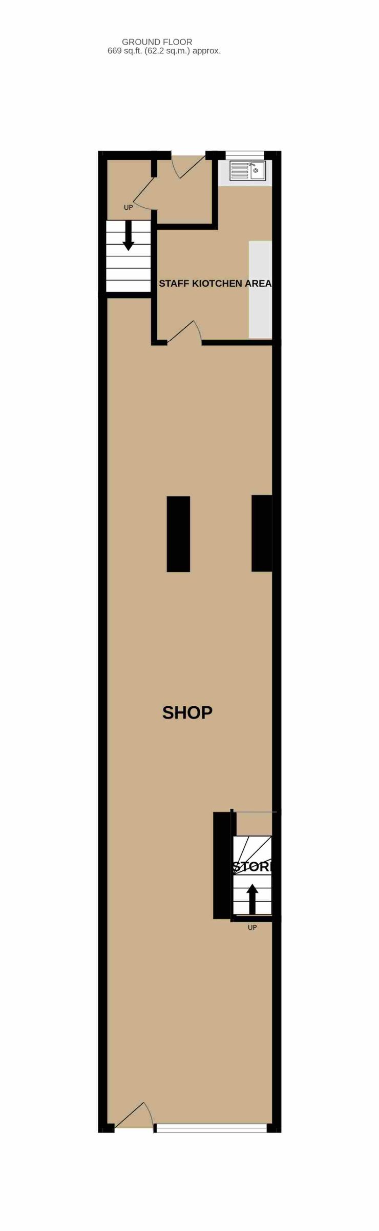 77 Preston Street, Faversham floorplan