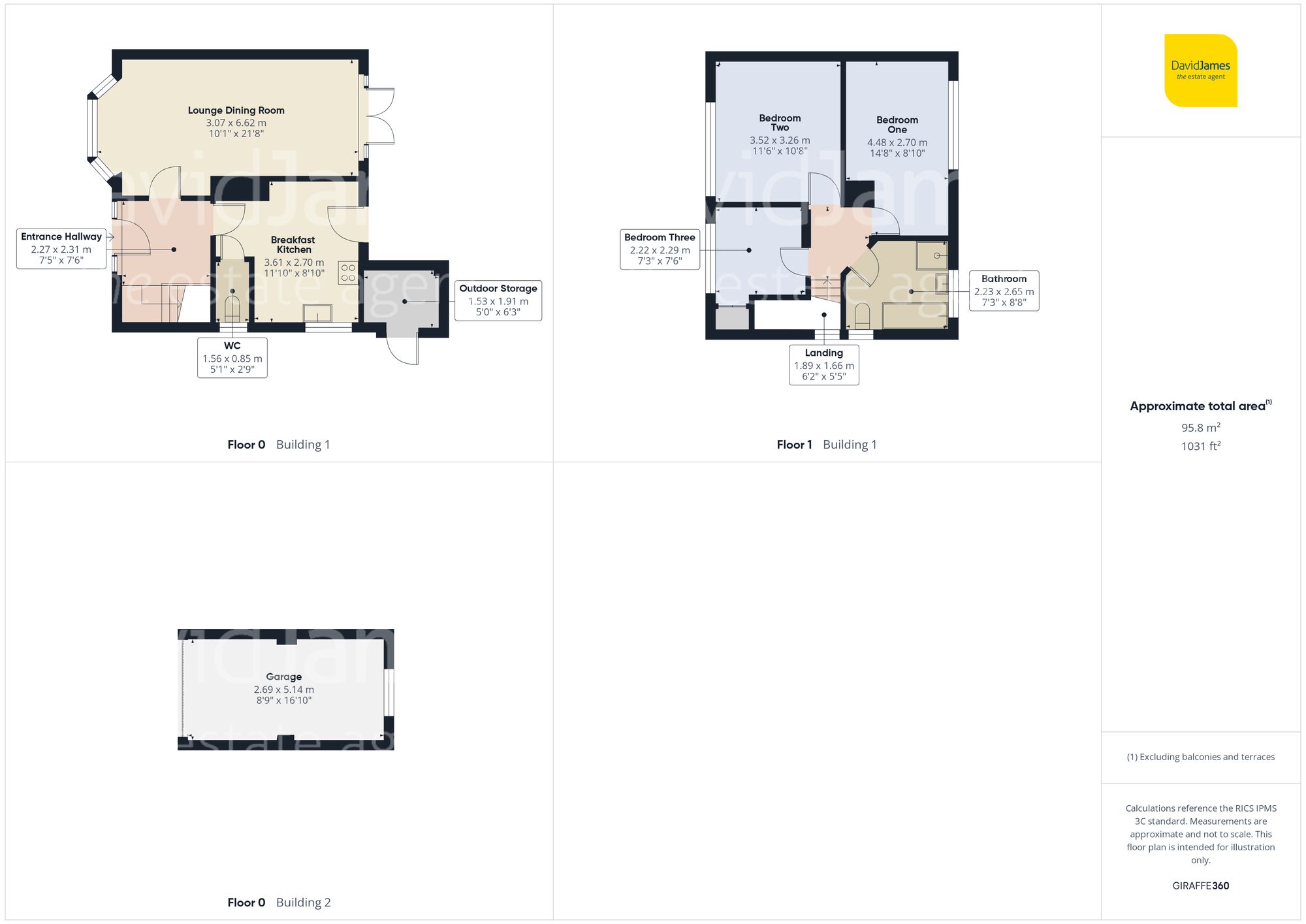 11 Salcombe Drive, Nottingham floorplan