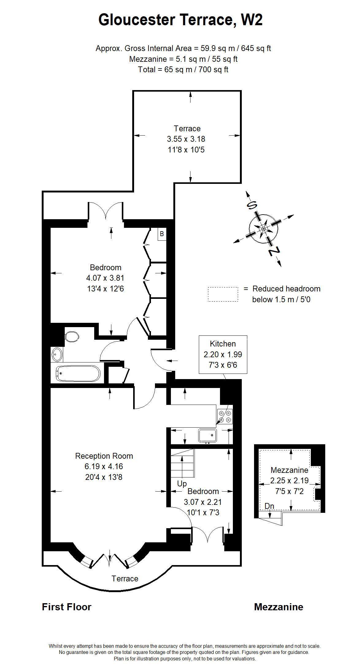 2 Bedrooms Flat to rent in Gloucester Terrace, London W2