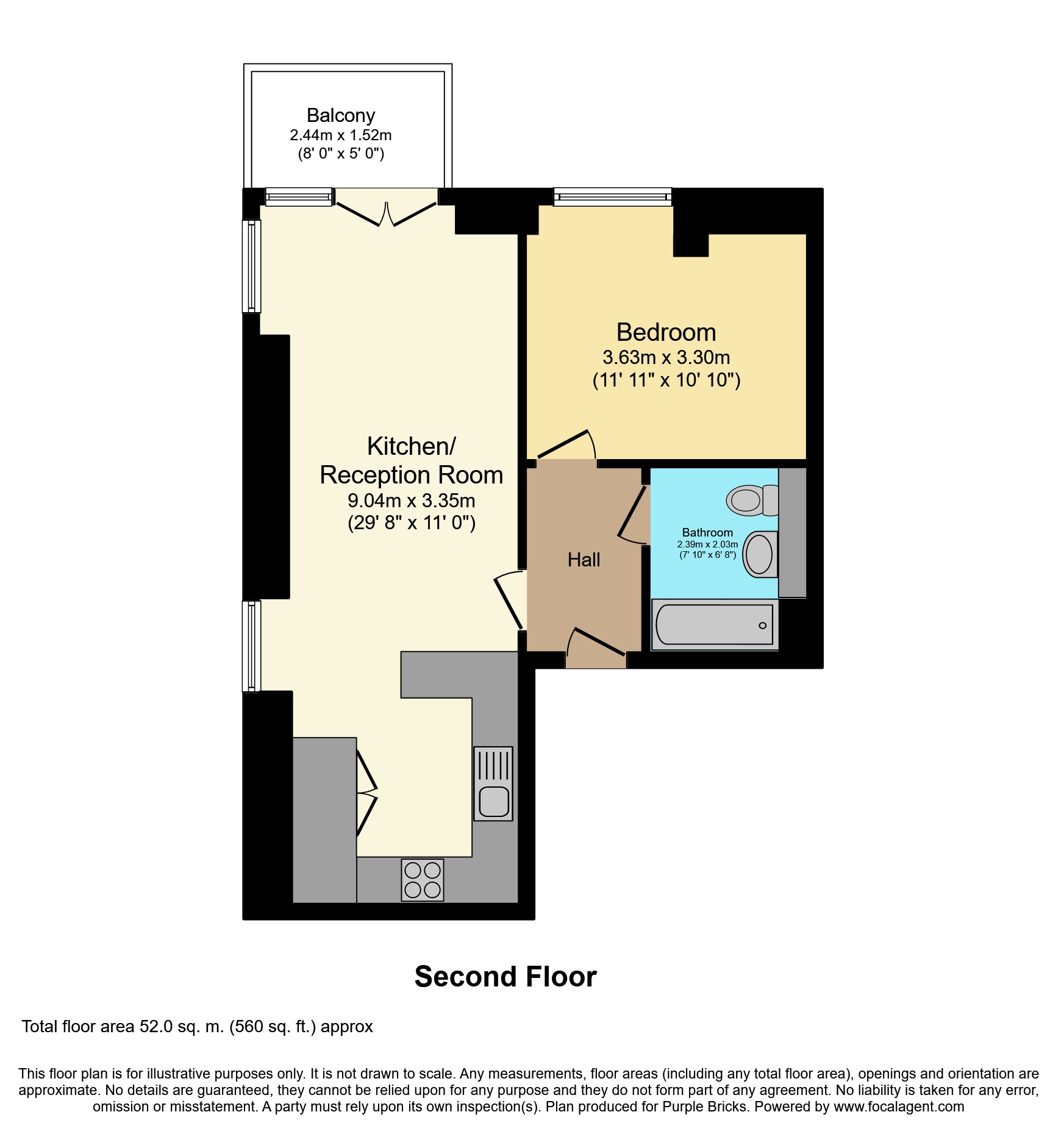 1 Bedrooms Flat for sale in 248 Tredegar Road, London E3