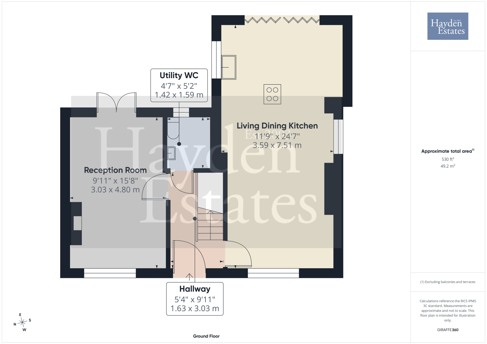 12 New Road, Far Forest floorplan