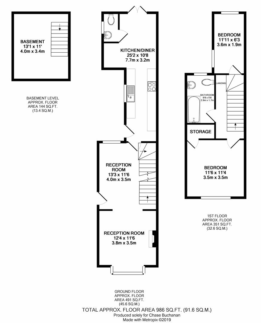 2 Bedrooms Semi-detached house for sale in St. Margarets Grove, St Margarets, Twickenham TW1