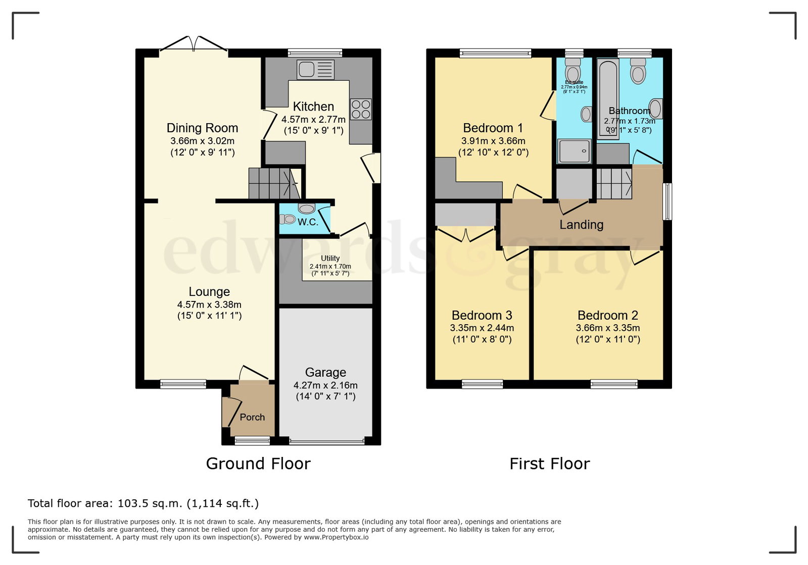10, Castle Crescent, Castle Bromwich floorplan