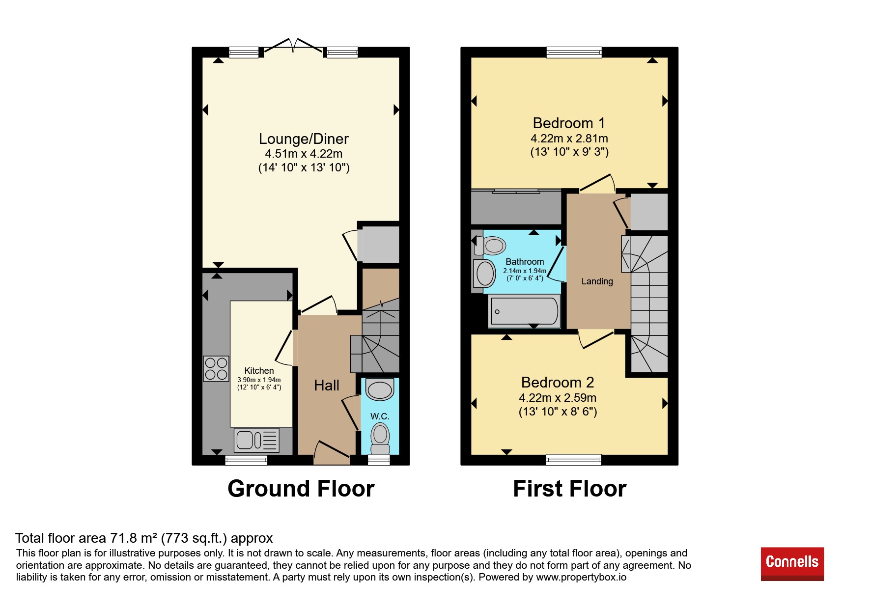 9, Scholars Way, Ashford floorplan