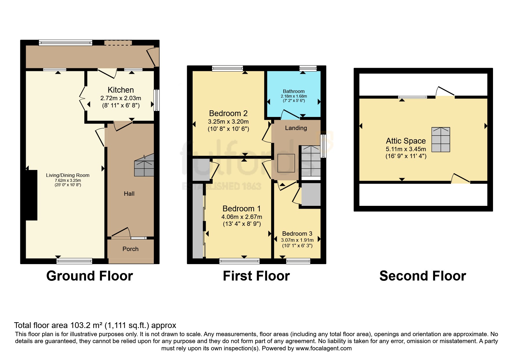 59, Barley Farm Road, Devon floorplan