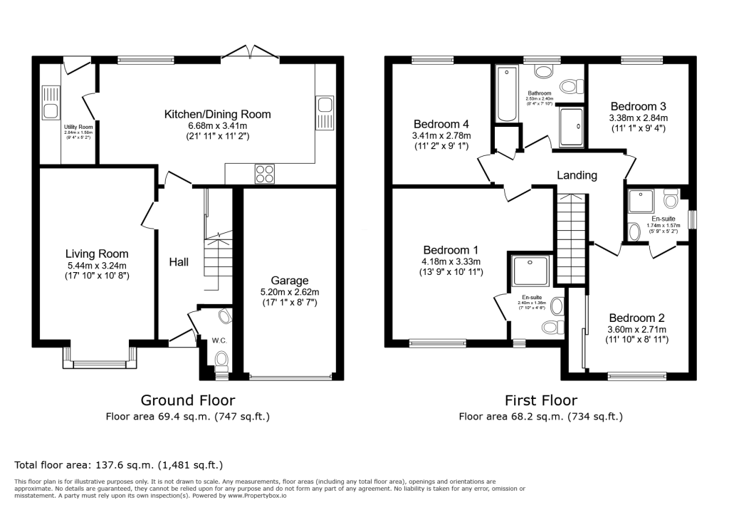 13, Chestnut Drive, Launceston floorplan