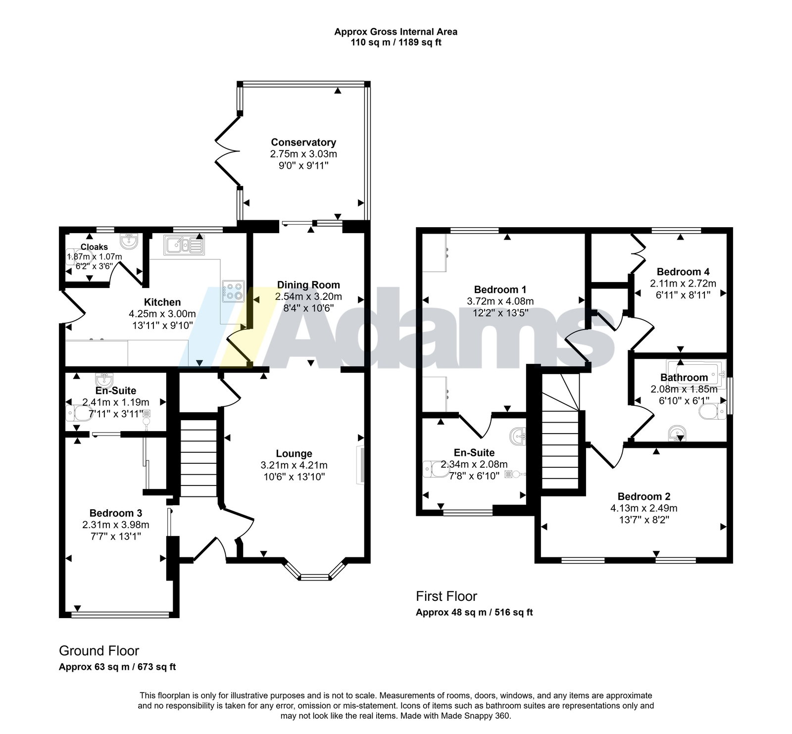 17, Holkham Close, Widnes floorplan
