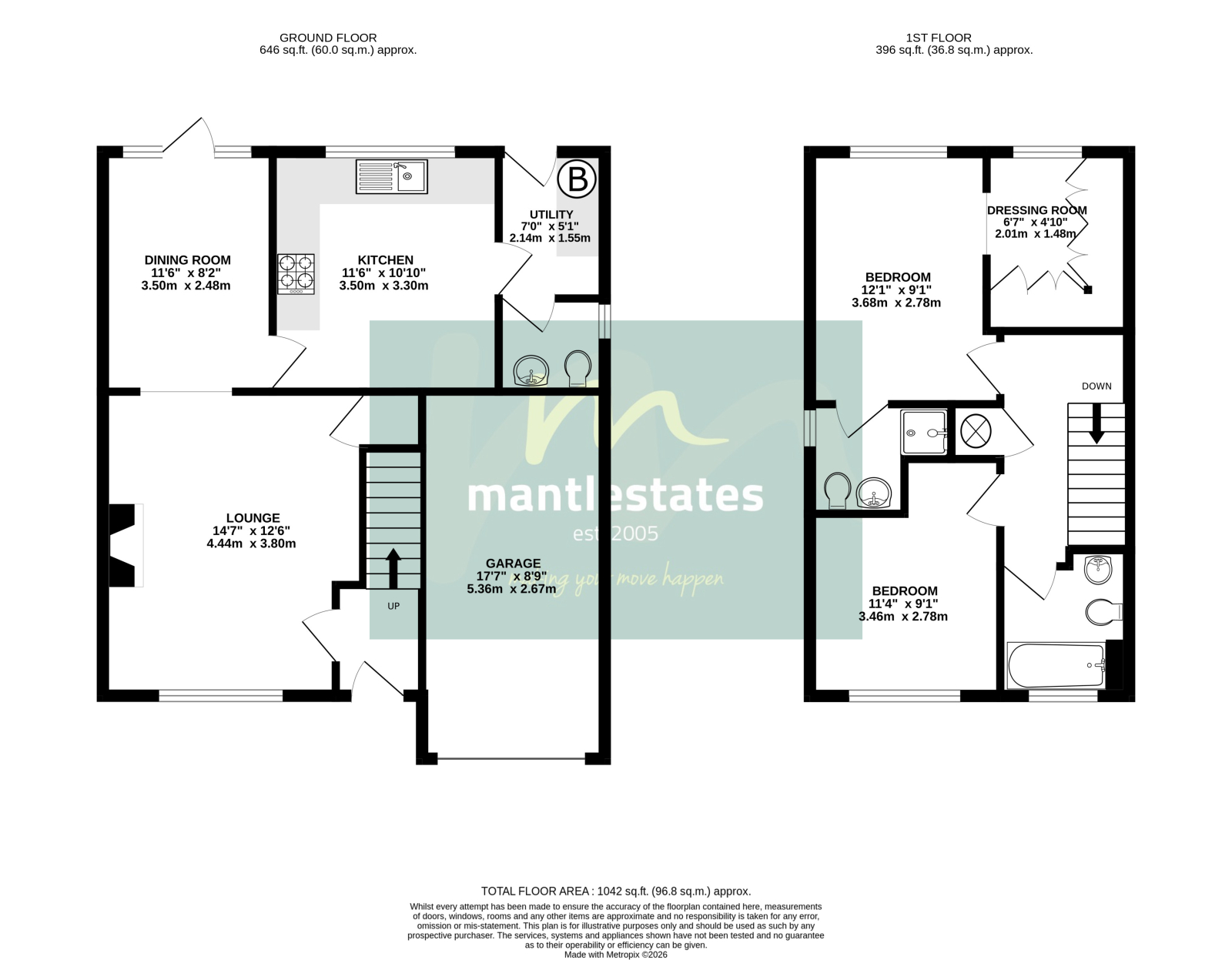 10 Boardman Close, Barnet floorplan