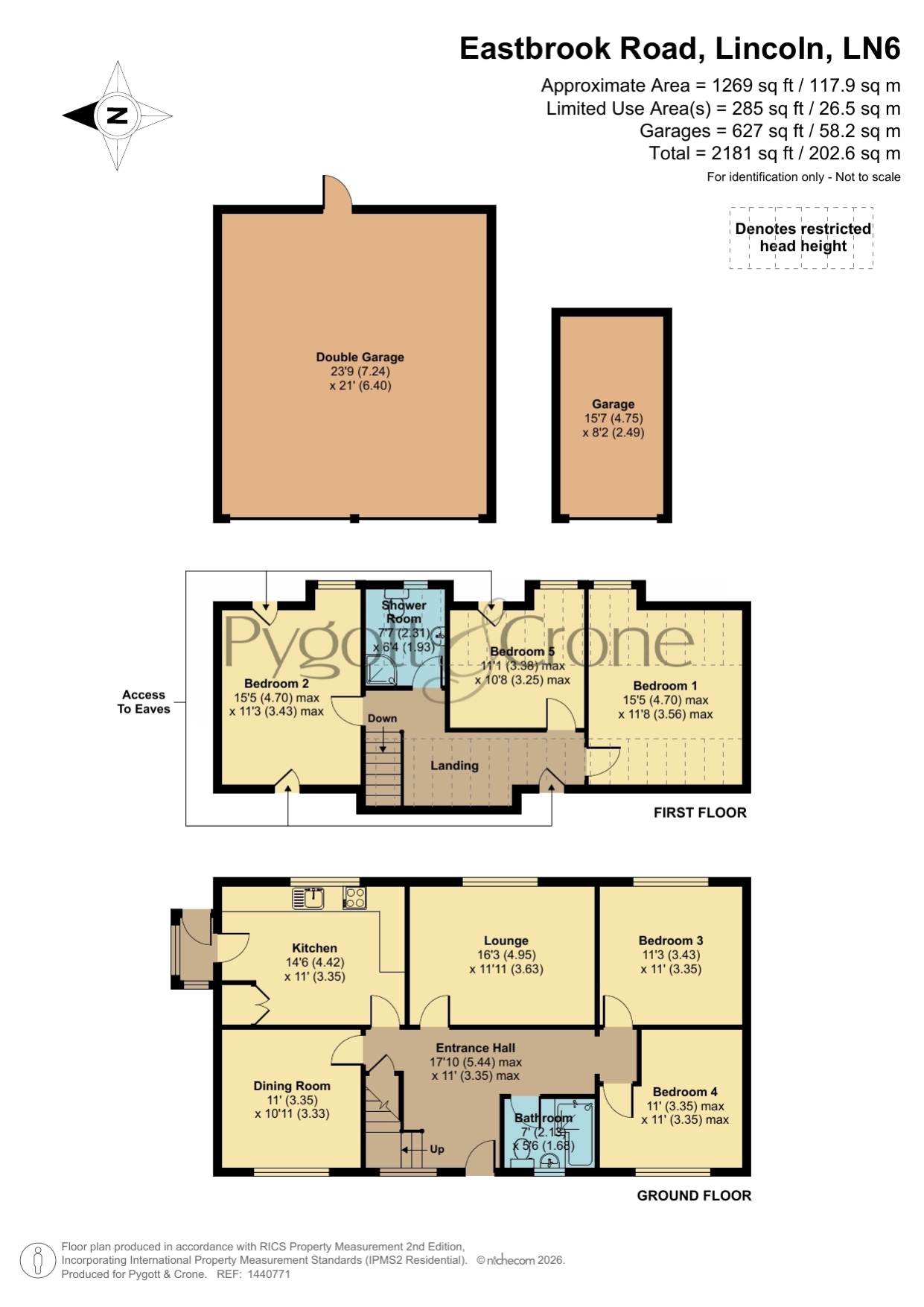 65, Eastbrook Road, Lincoln floorplan