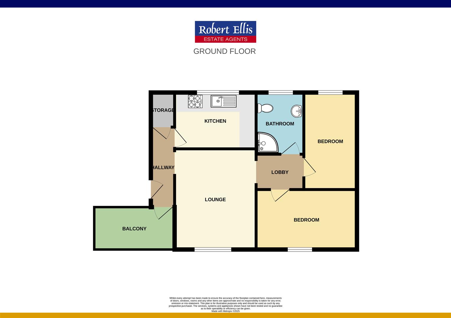 8c, Gibbons Avenue, Nottingham floorplan