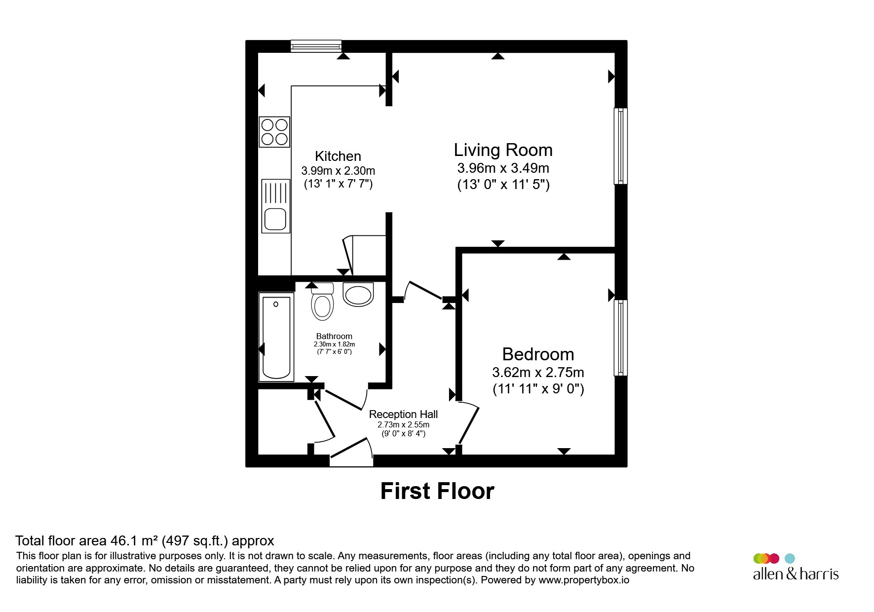 36, White Horse Way, Devizes floorplan