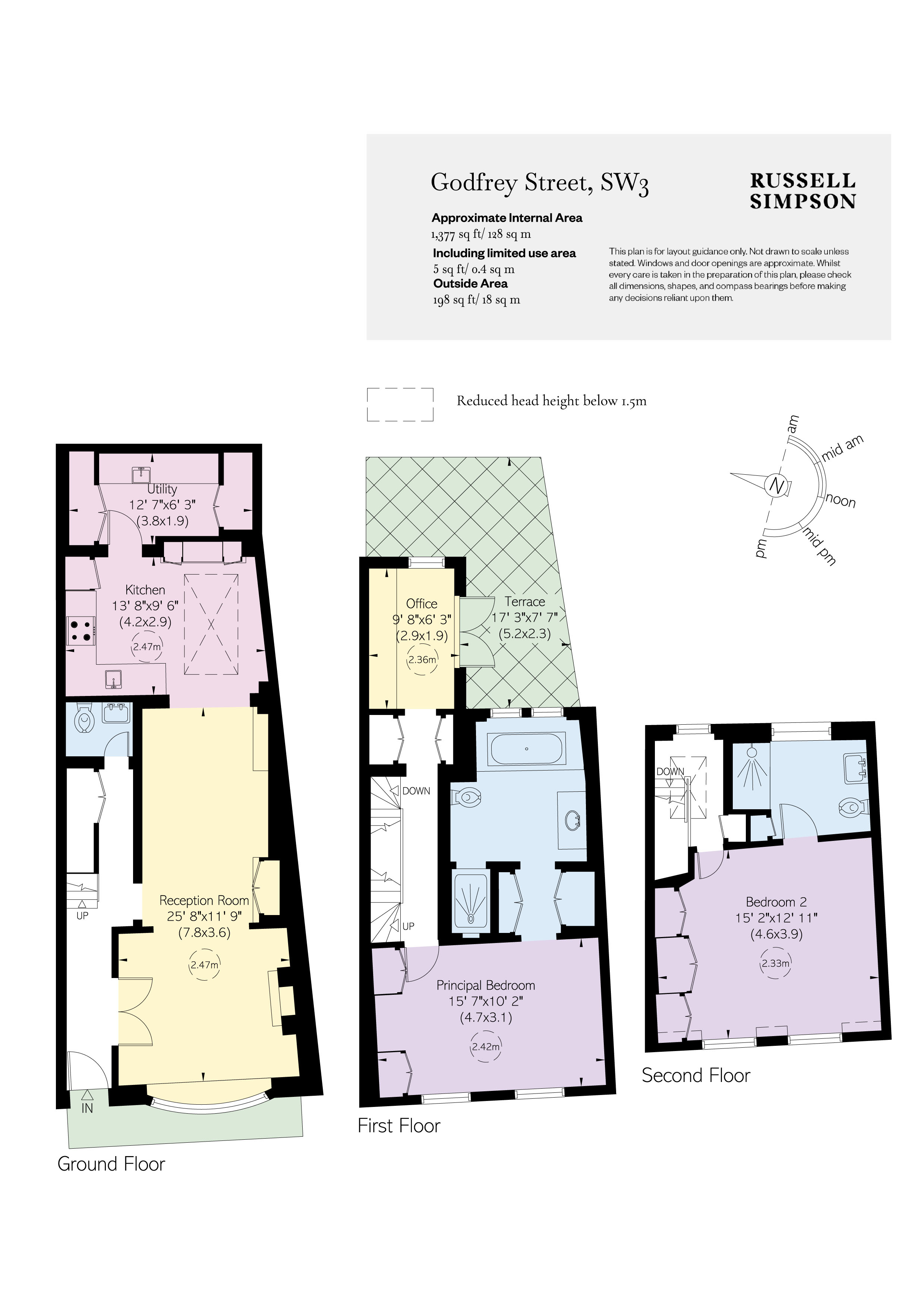 34, Godfrey Street, Chelsea floorplan