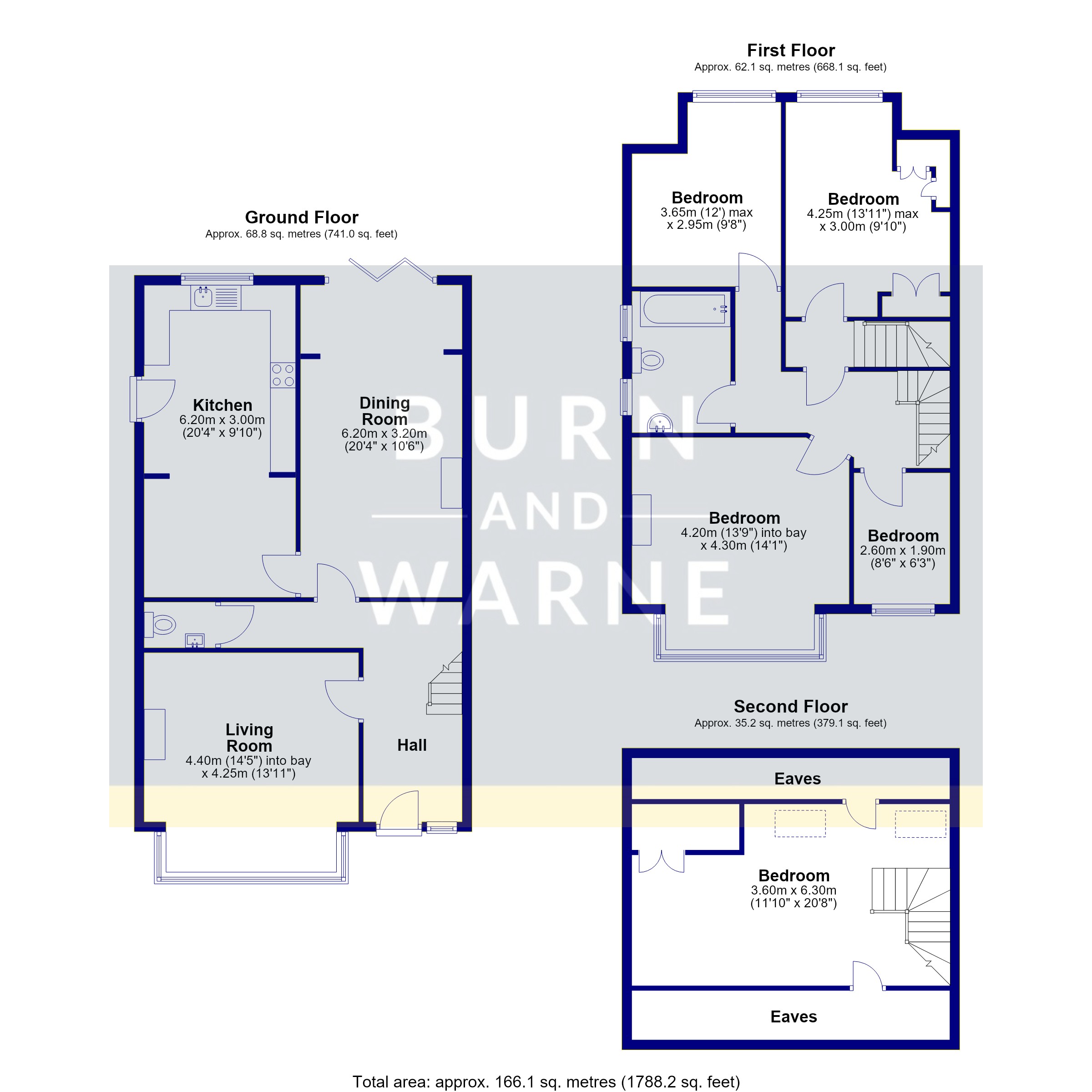 Sandy Lane South, Wallington floorplan