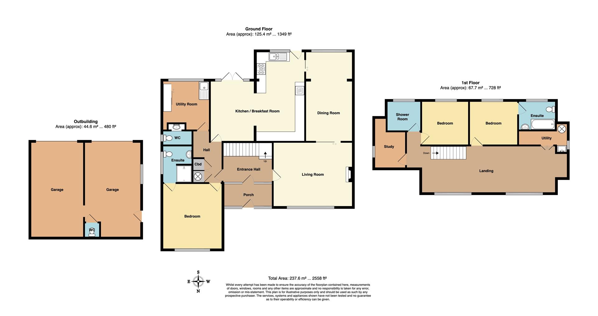 1A, Esplanade Road, Newquay floorplan