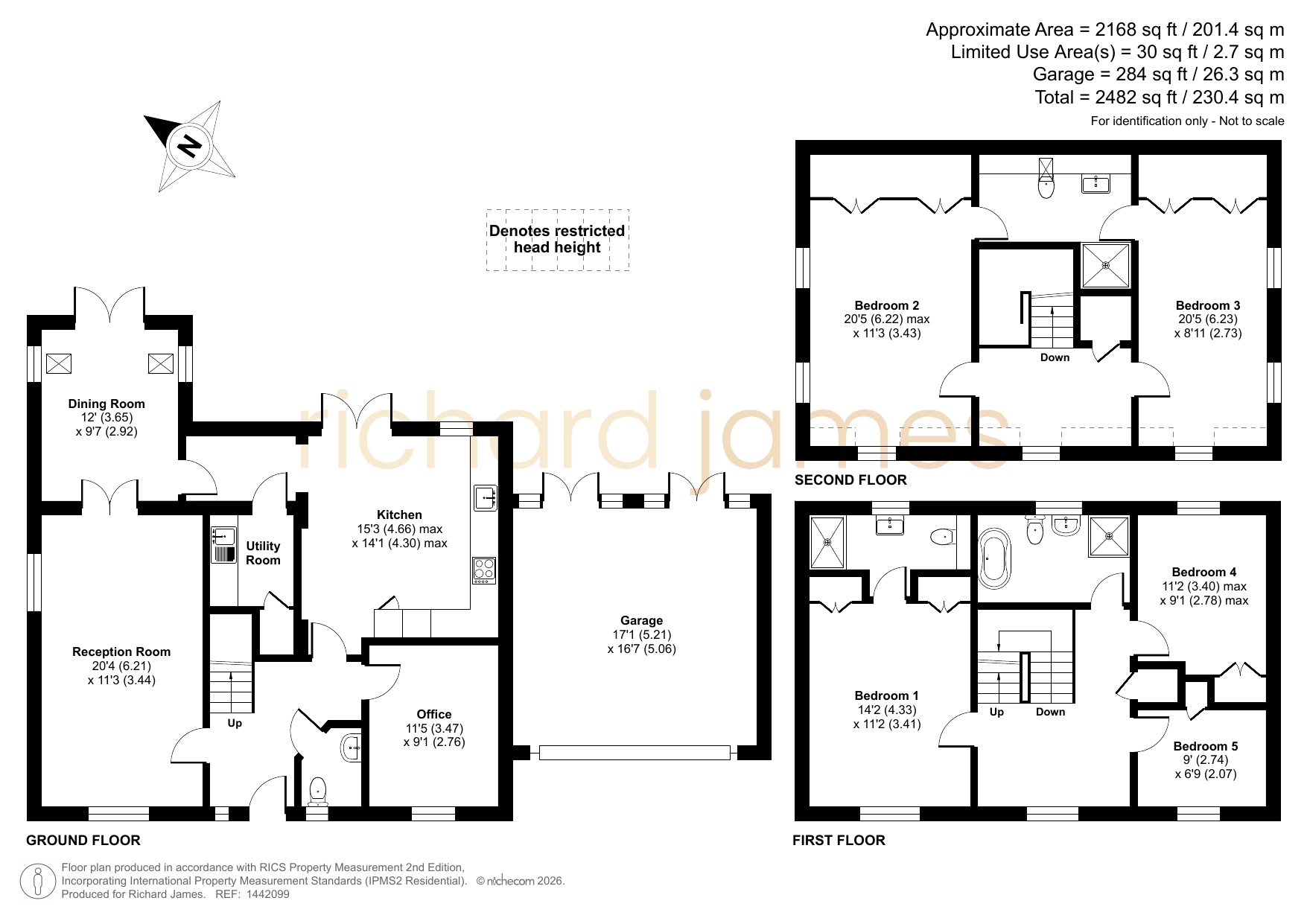 2, Butleigh Road, Swindon floorplan