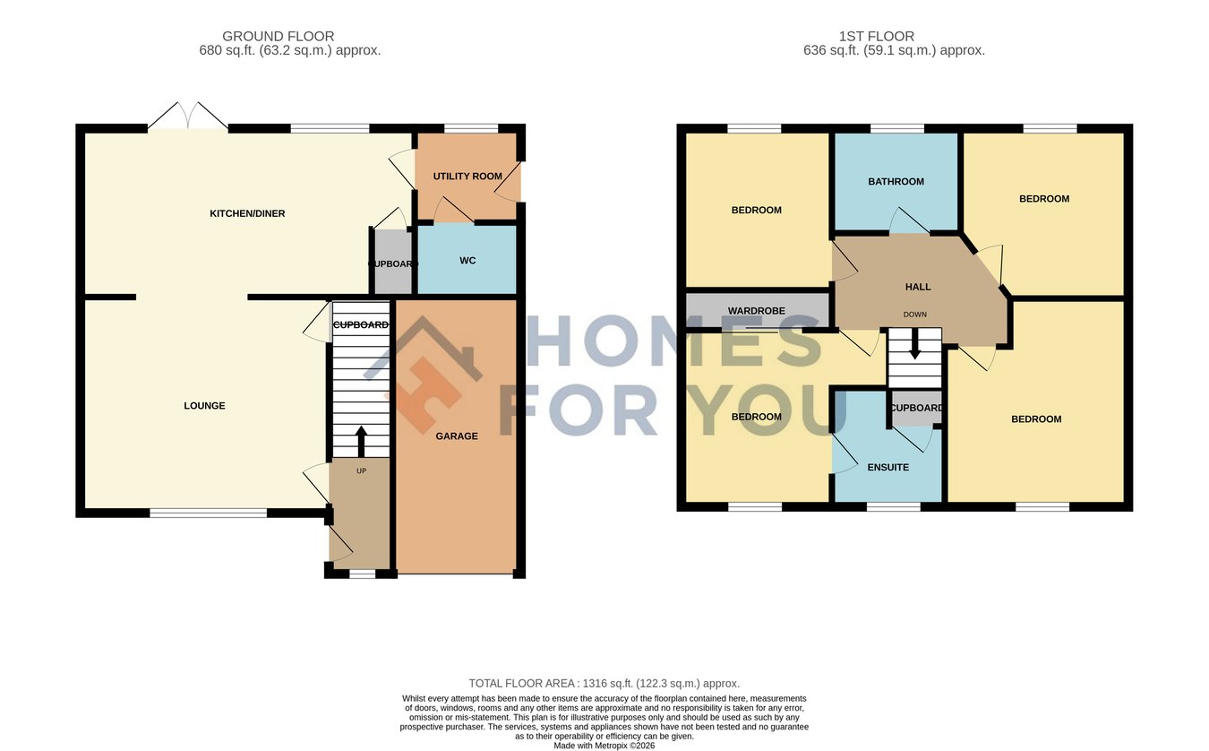 18, Swans Water Road, Stirling floorplan