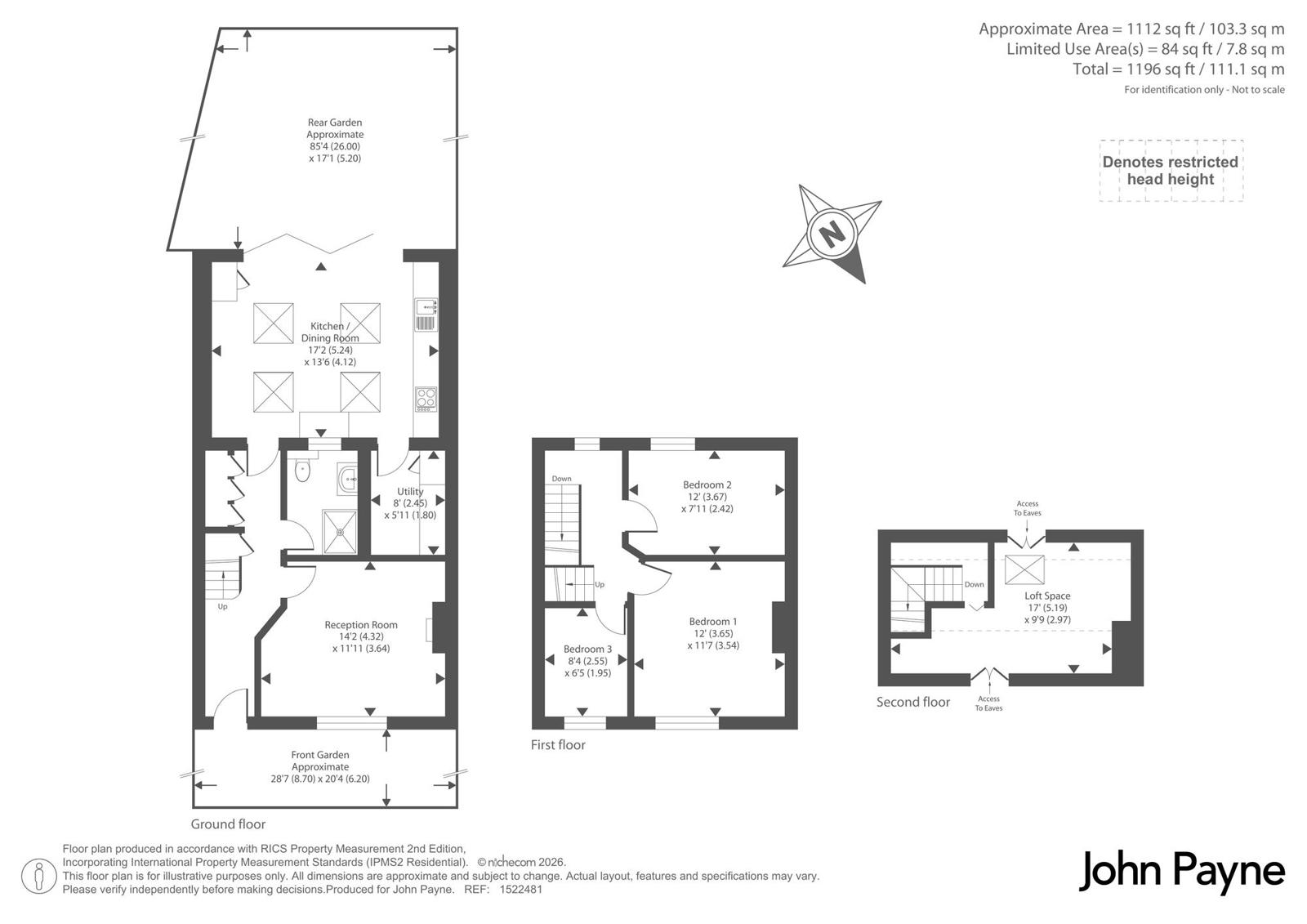 2, Littlecombe, London floorplan