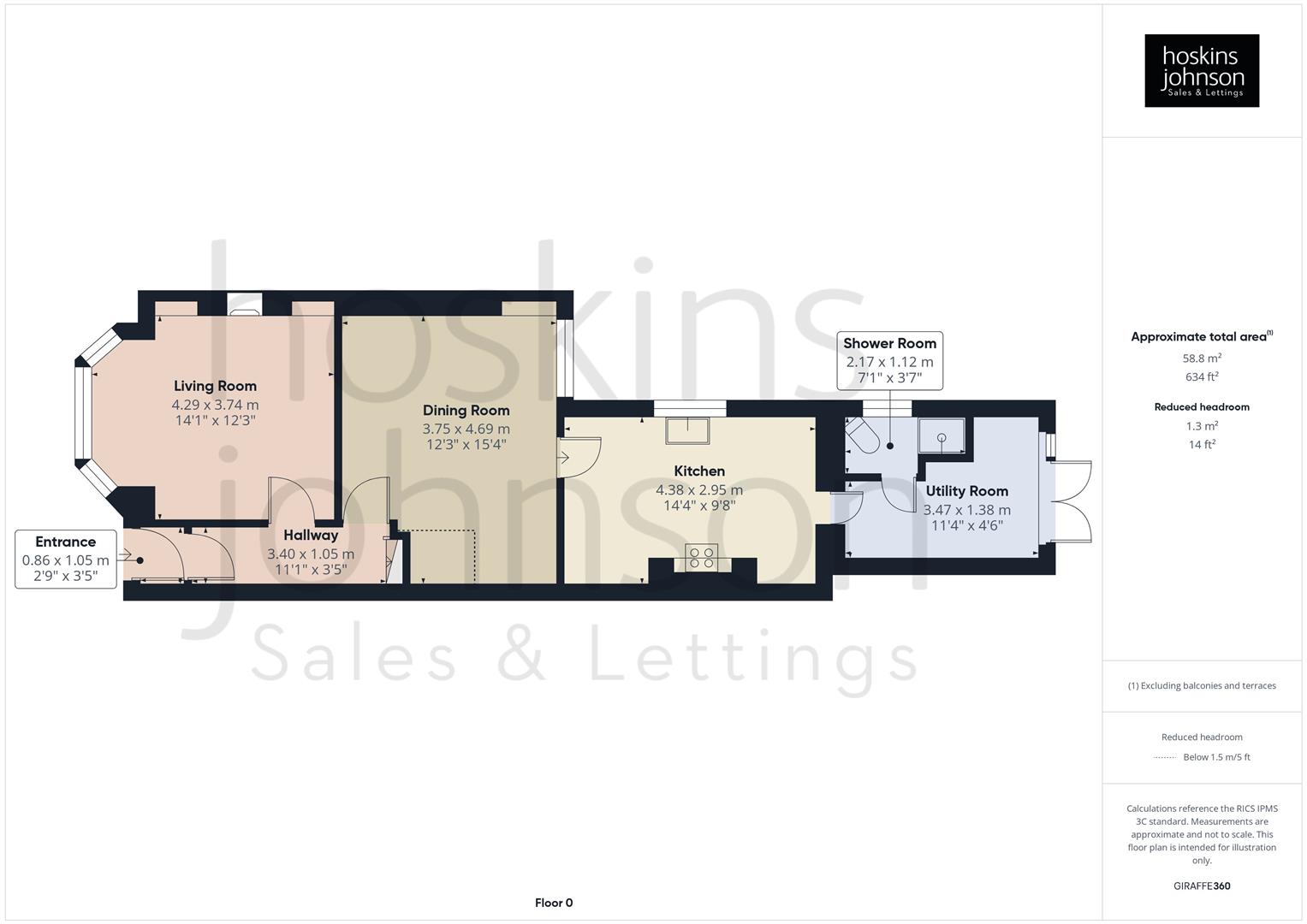 9, Dynea Road, Pontypridd floorplan