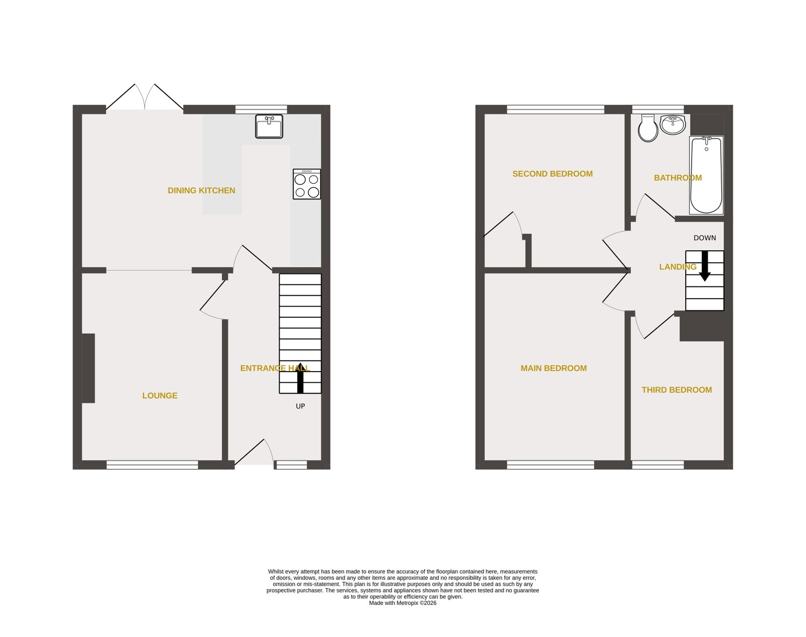 2, Arbour Close, Macclesfield floorplan