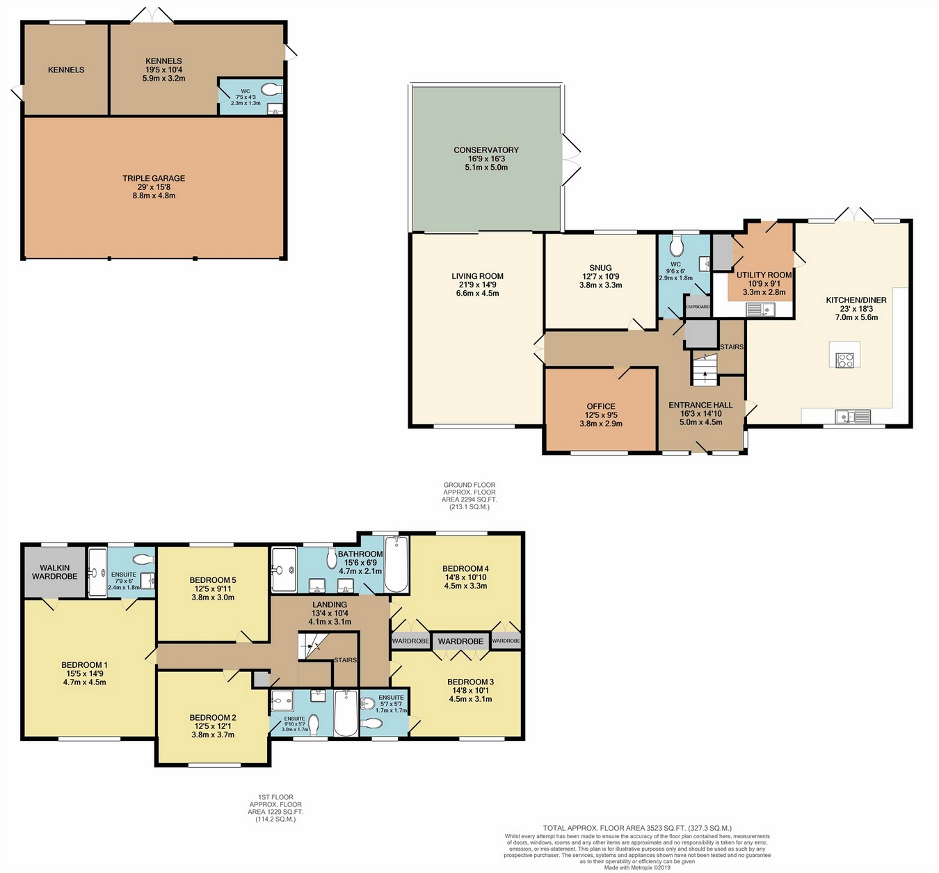 5 bed detached house for sale in Stretton Road, Lapley, Stafford ST19 Zoopla