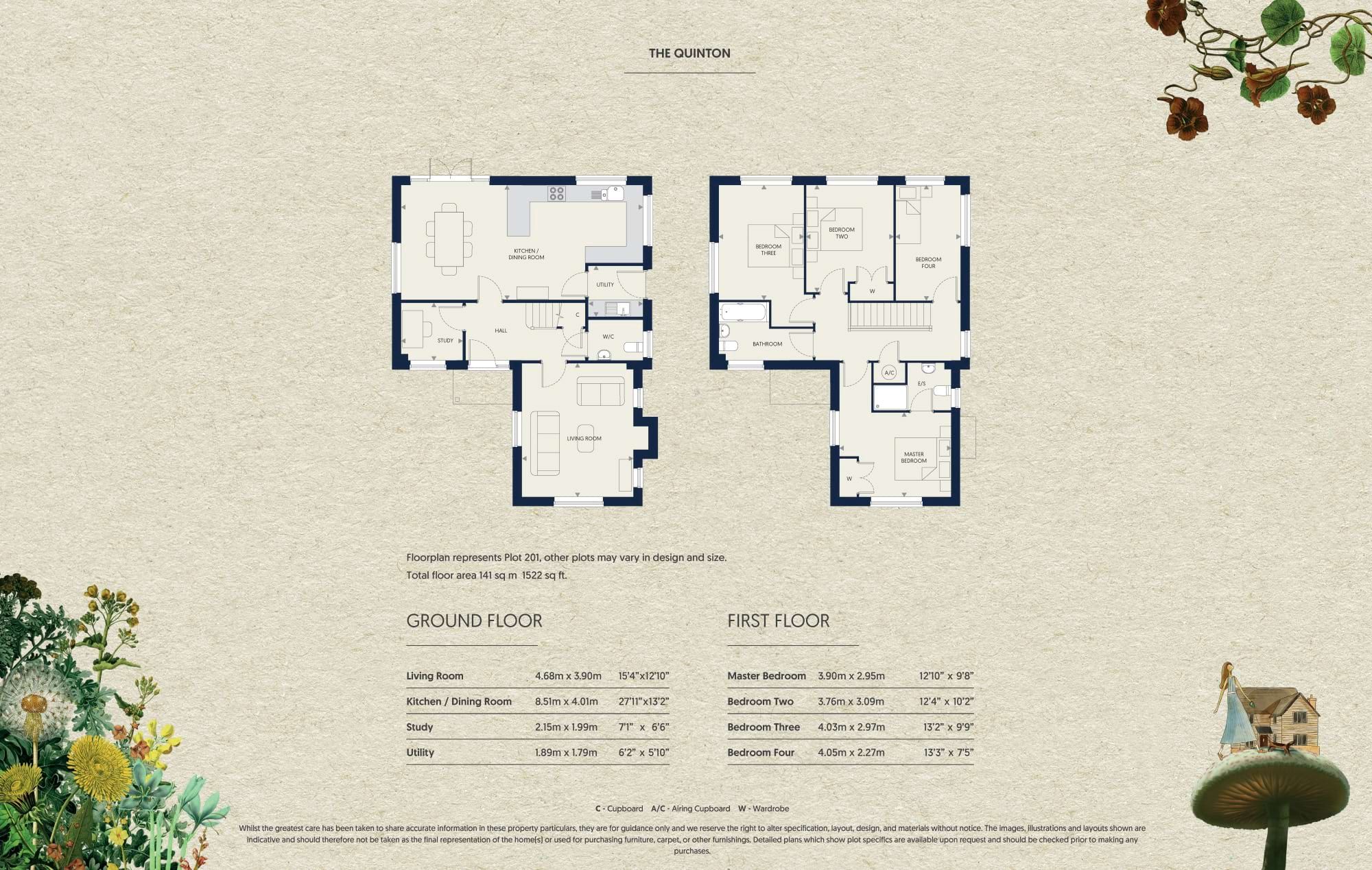 27 Cross Way Church Farm, Radley floorplan