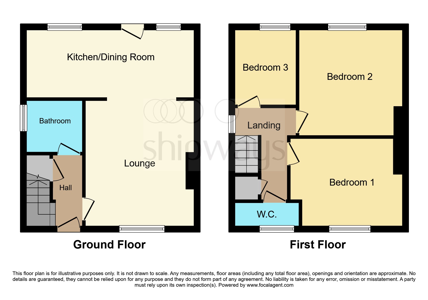 72, Bunns Lane, Dudley floorplan