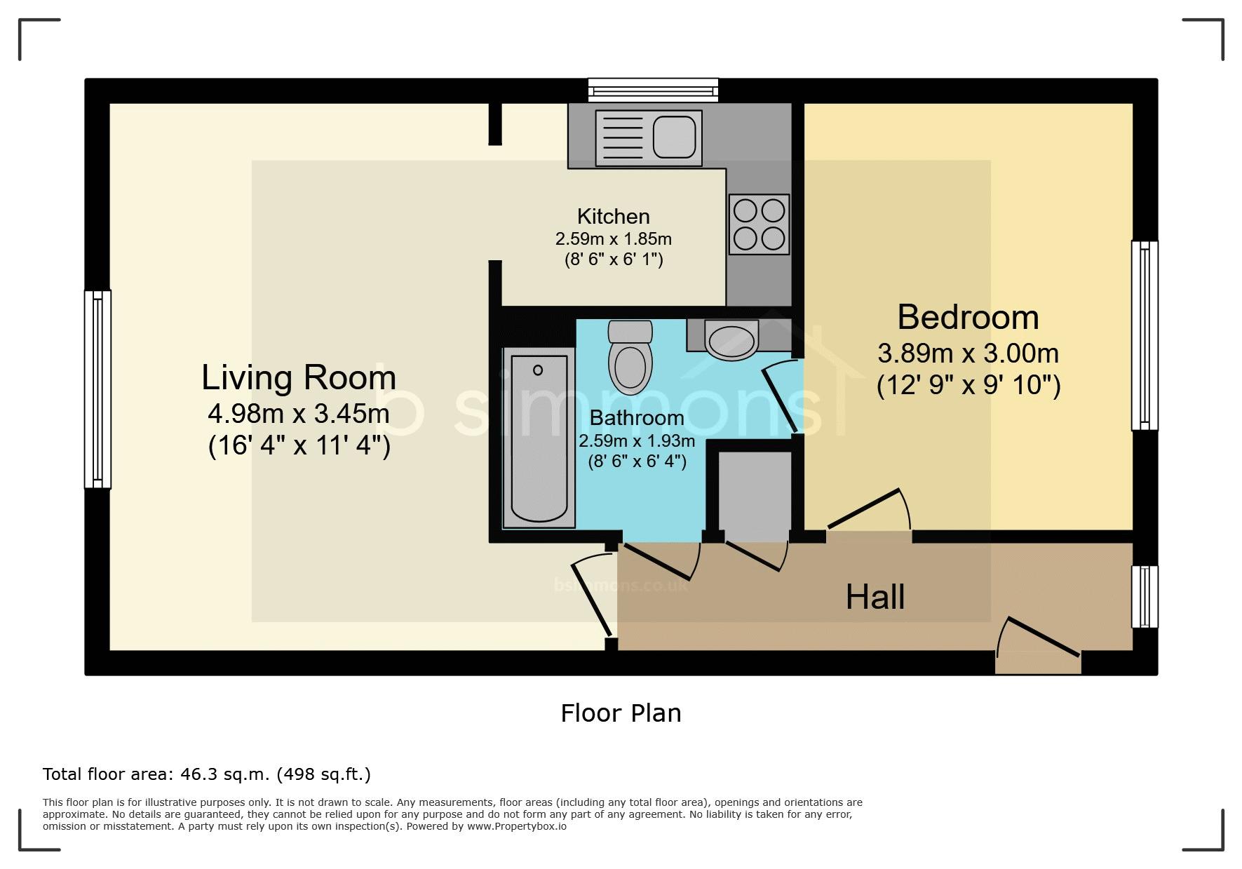 21 Petty Cross, Suffolk Close, Slough floorplan