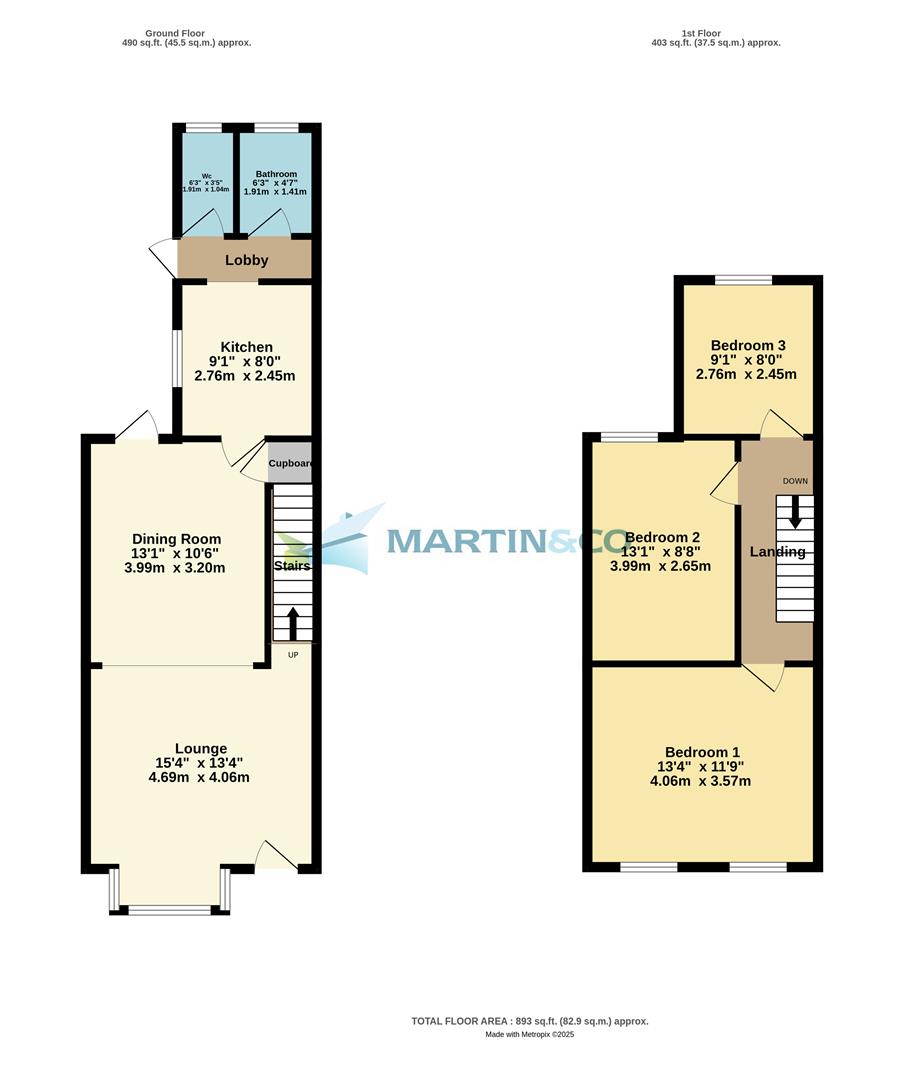 Castle Avenue, Rochester floorplan