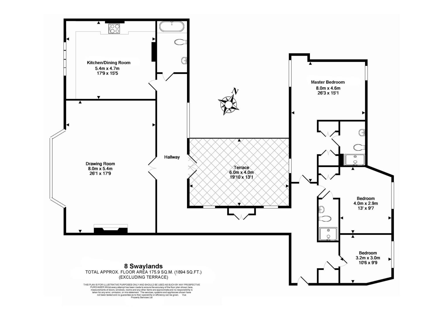 Swaylands, Penshurst Road, Penshurst, Kent TN11, 3 bedroom flat for
