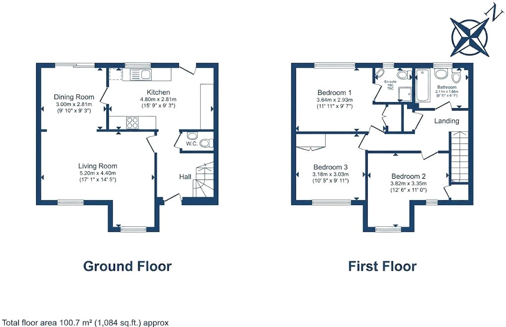 11, John Harrison Way, Spalding floorplan