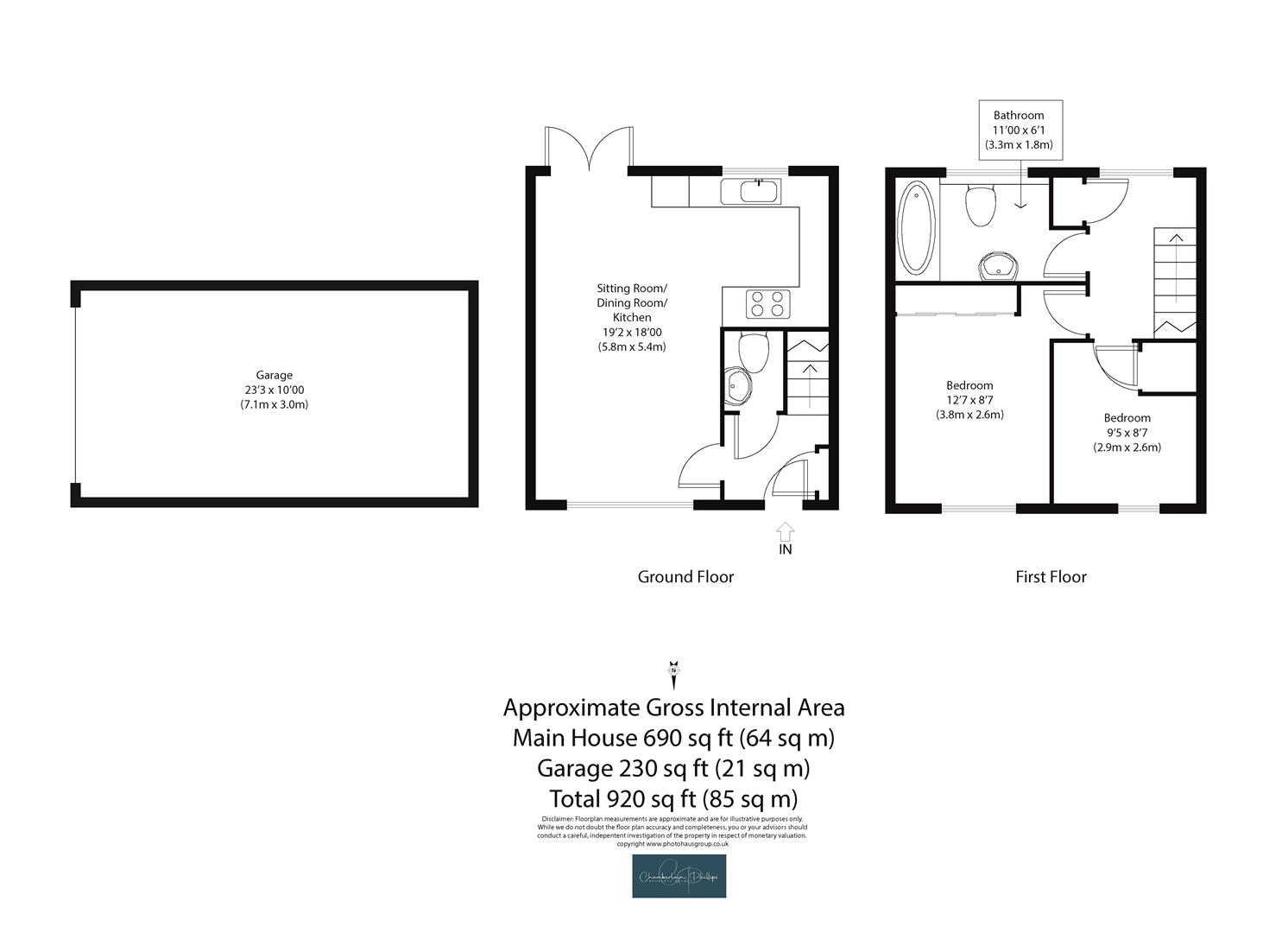 7, Dorset Square, Manningtree floorplan