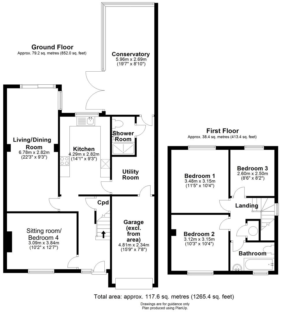 19, Izaak Walton Way, Cambridge floorplan