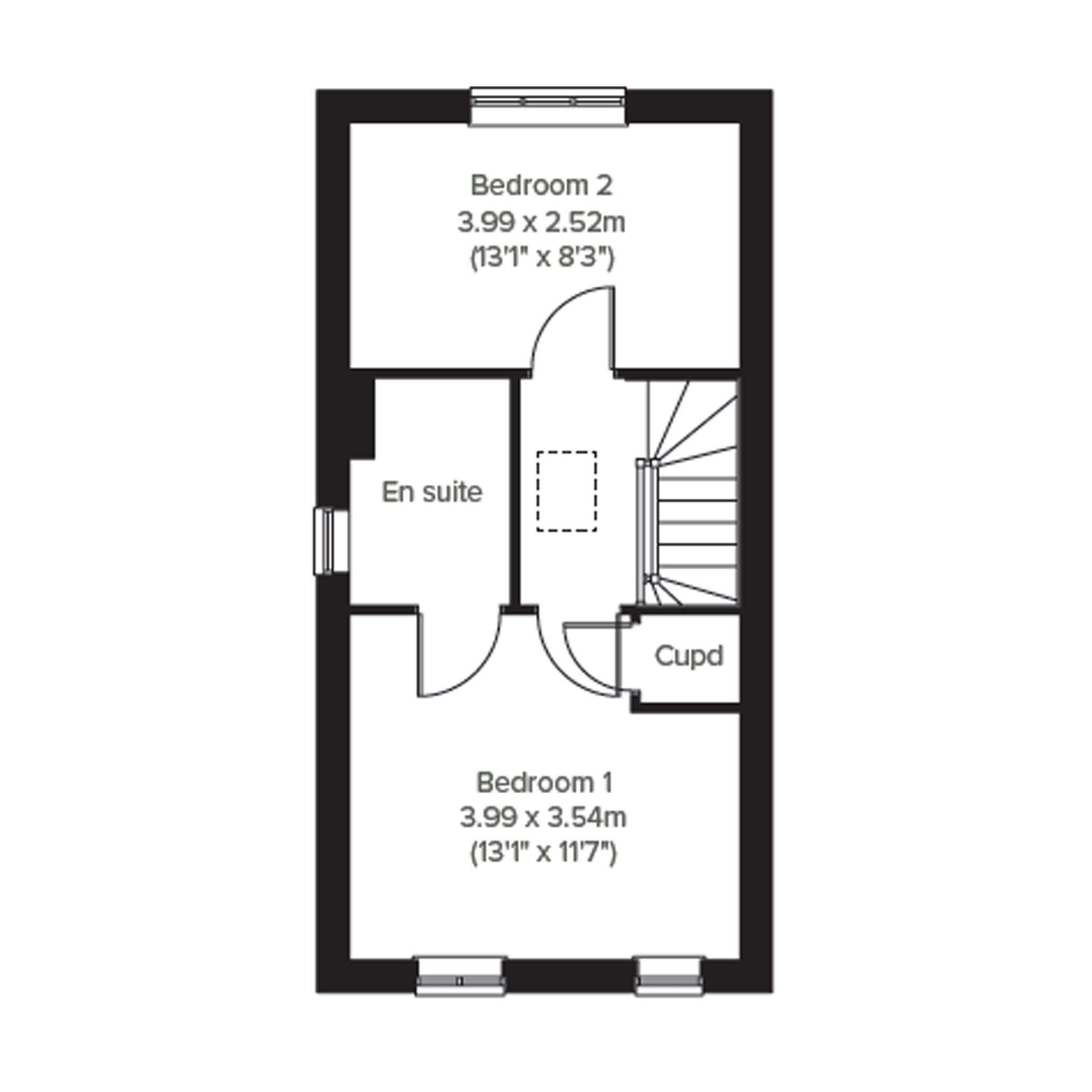 74, Oak Tree Rise, Twynyrodyn, Merthyr Tydfil floorplan