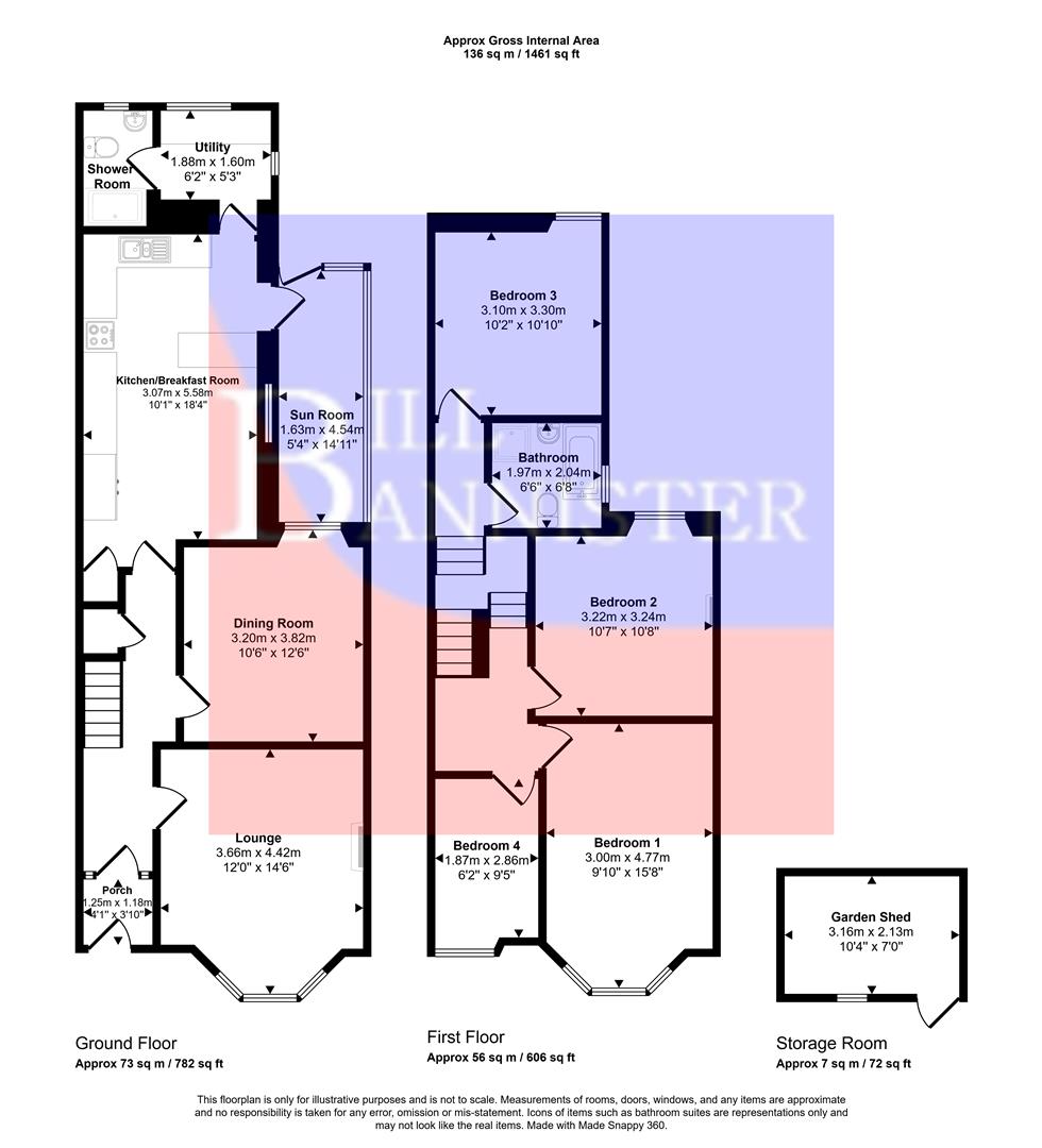 5, Park Road, Redruth floorplan