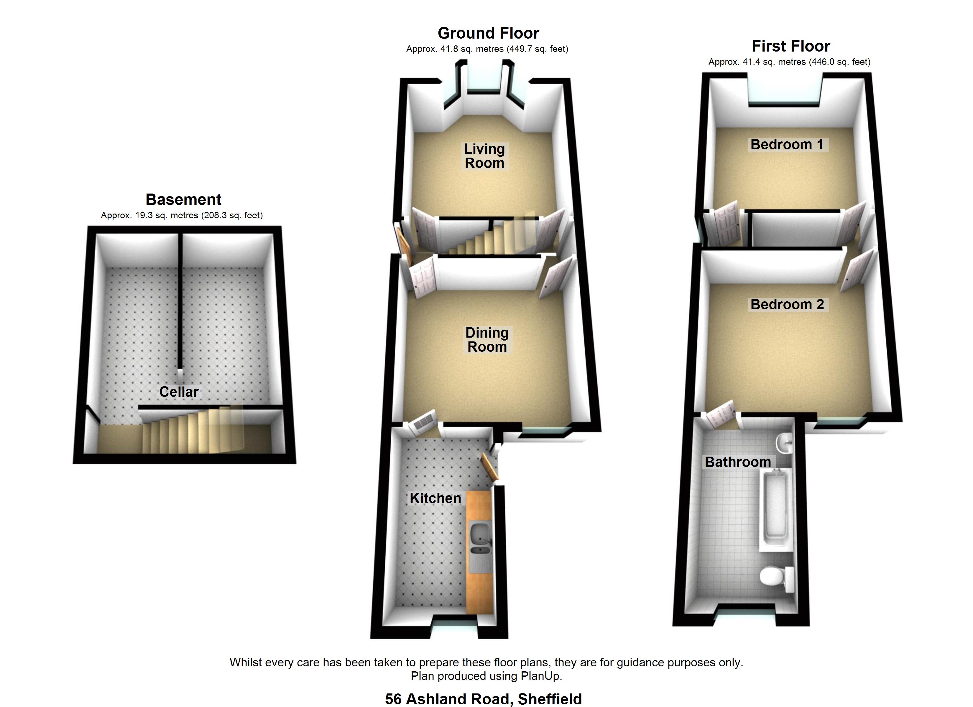 2 Bedrooms Semi-detached house for sale in Ashland Road, Nether Edge S7