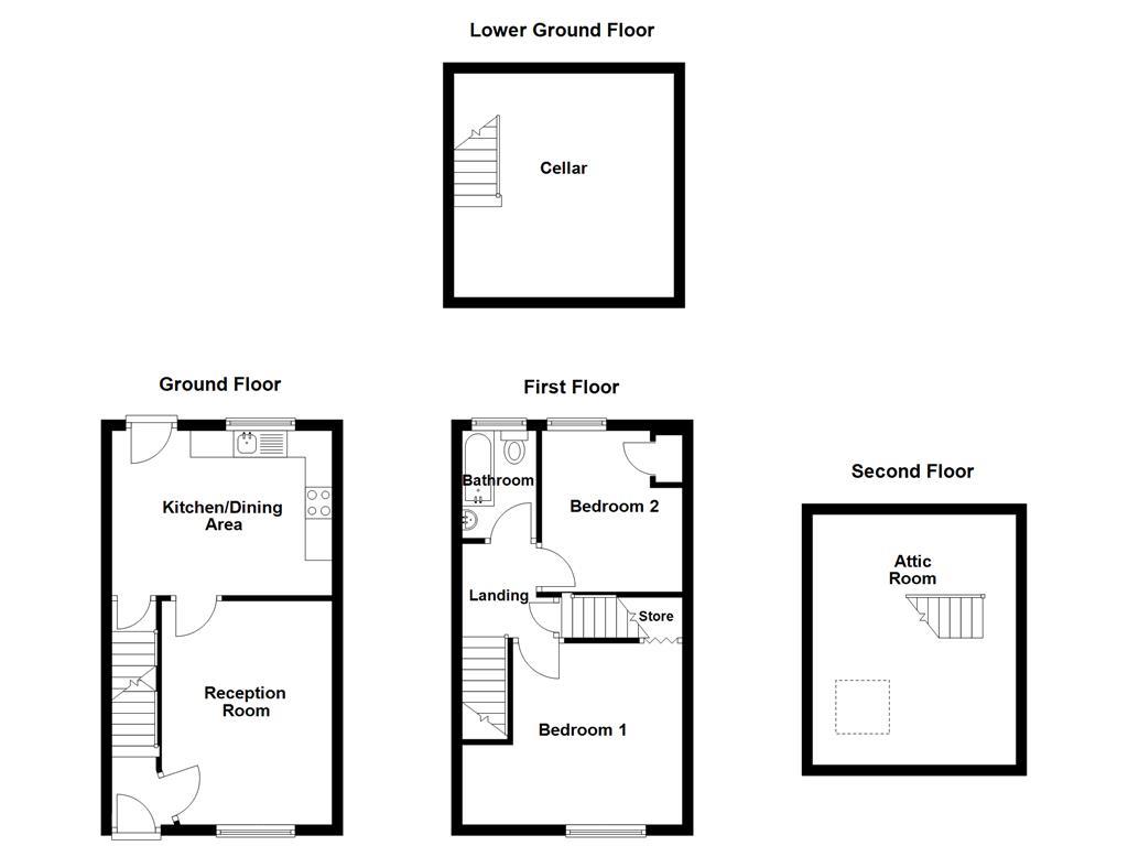 Herbert Street, Burnley BB11, 2 bedroom terraced house for sale