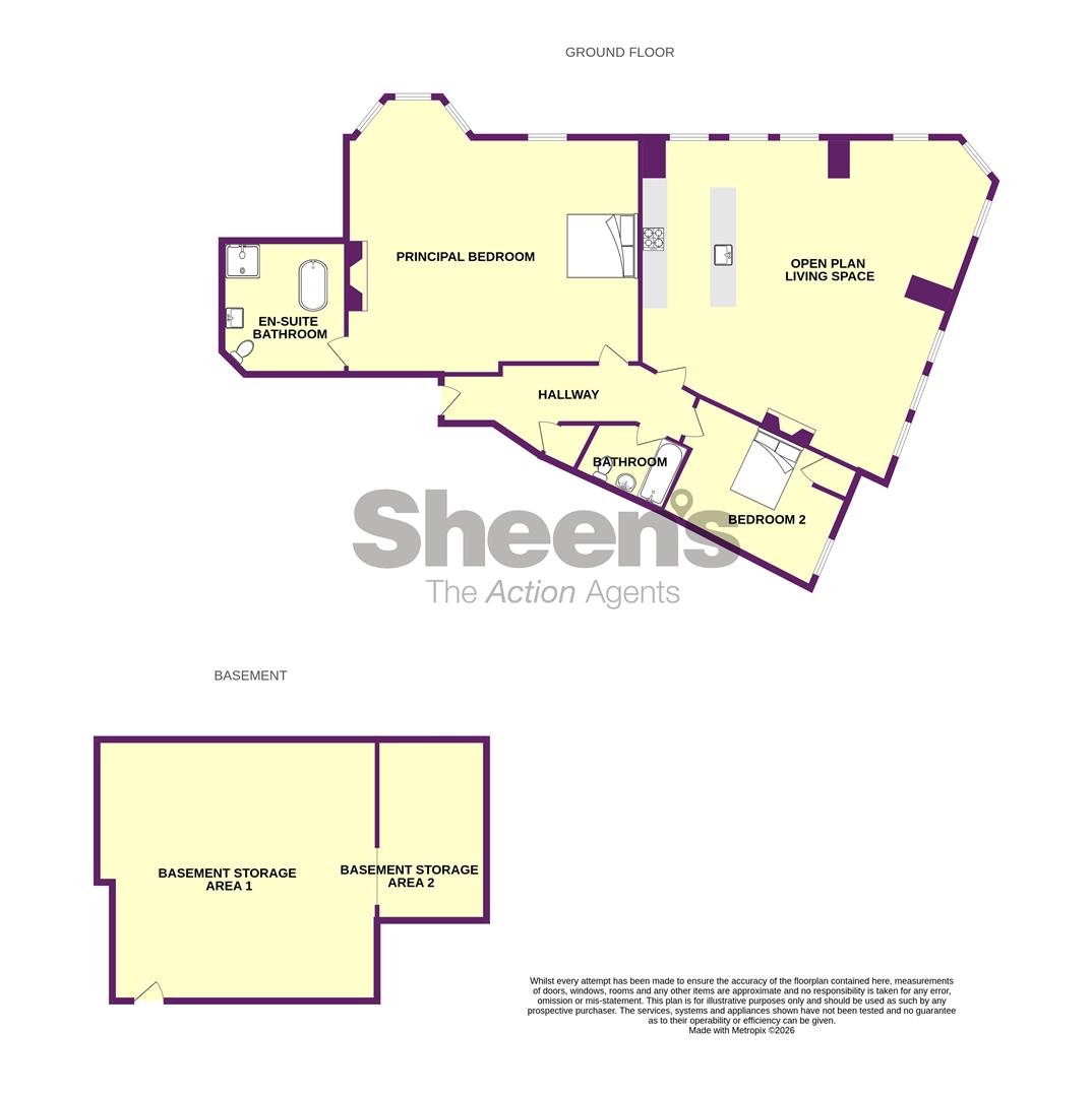 The Grand, 73 Marine Parade East, Clacton-On-Sea floorplan