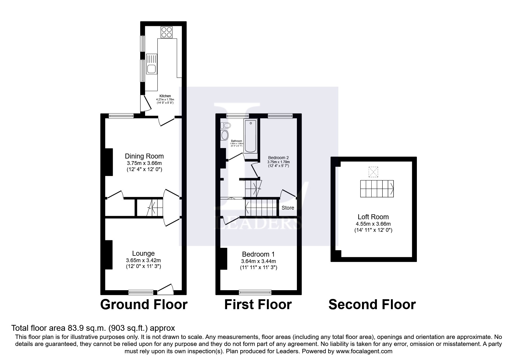 4, Regent Street, Sutton-in-Ashfield floorplan