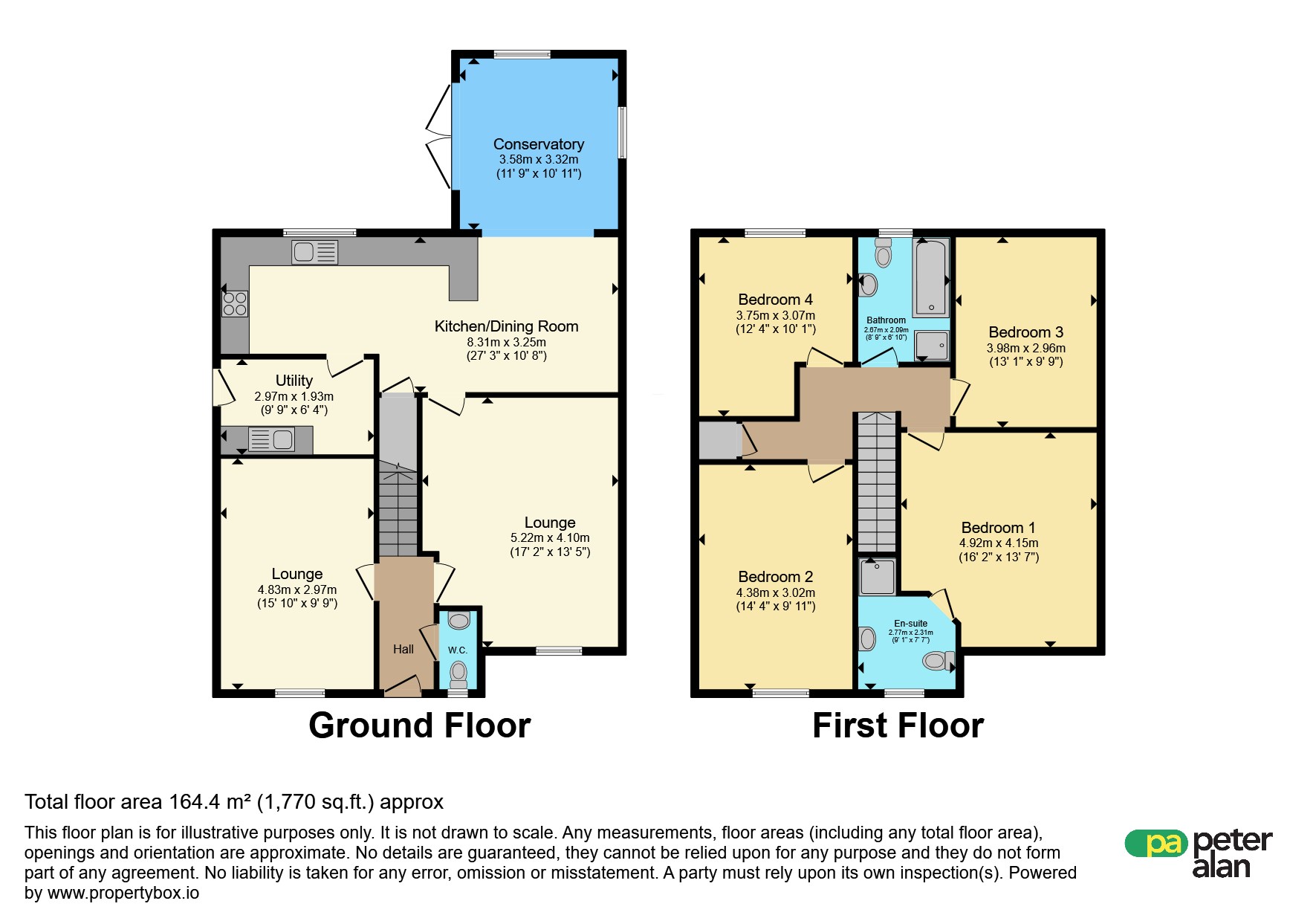 32, Clos Coed Derw, Llanelli floorplan