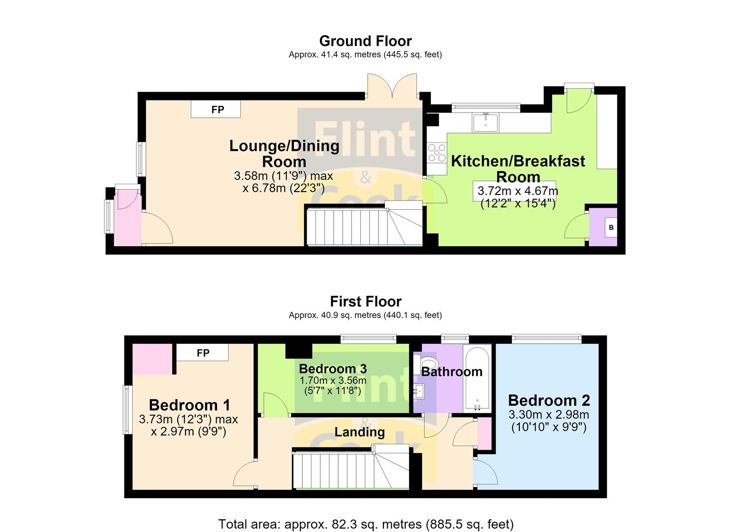 45, Westfield Street, Hereford floorplan
