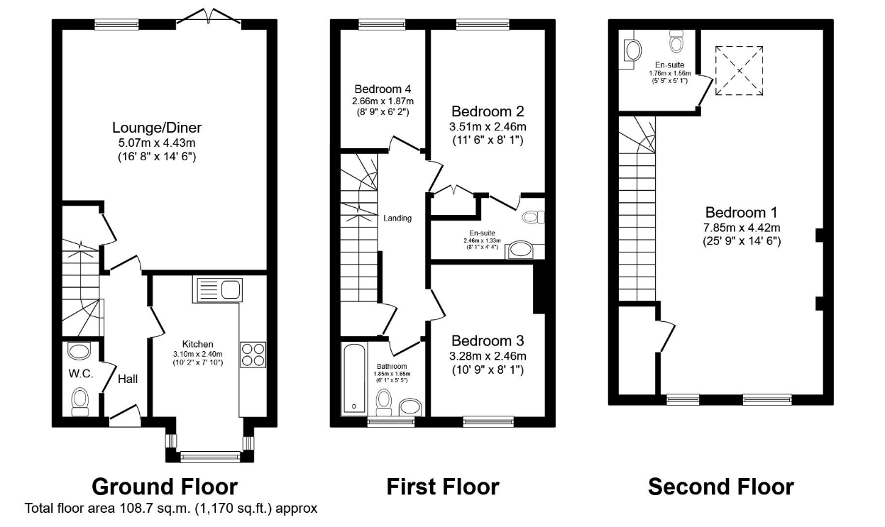 Blunt Road, Beggarwood, Basingstoke RG22, 4 bedroom terraced house for