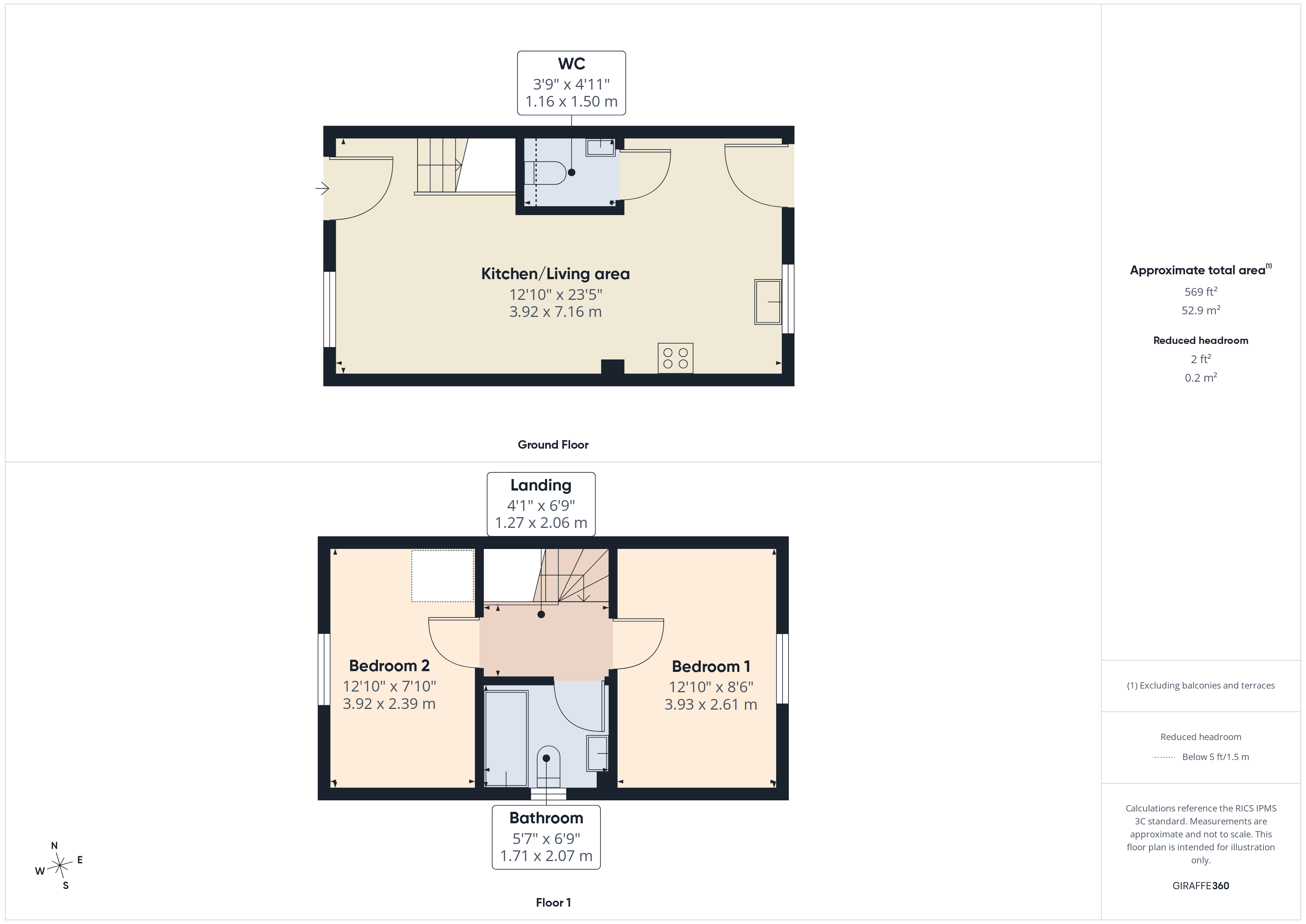 Nicholson Close, Nottingham floorplan