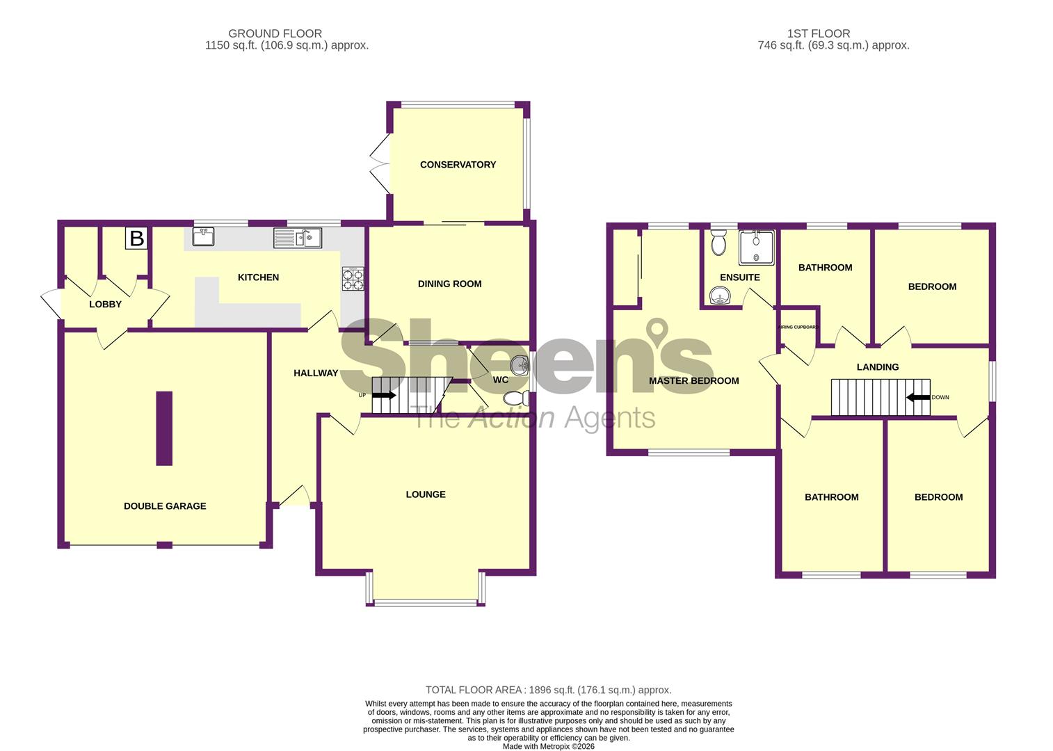 5, Frietuna Road, Frinton-on-Sea floorplan