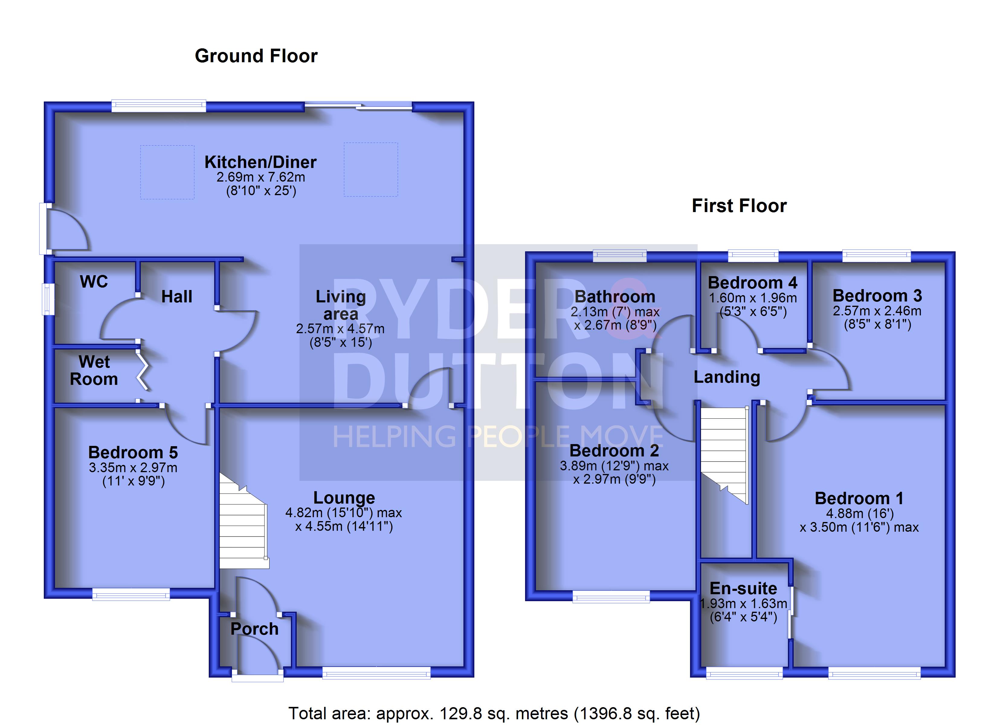 14, Devonshire Close, Greater Manchester floorplan